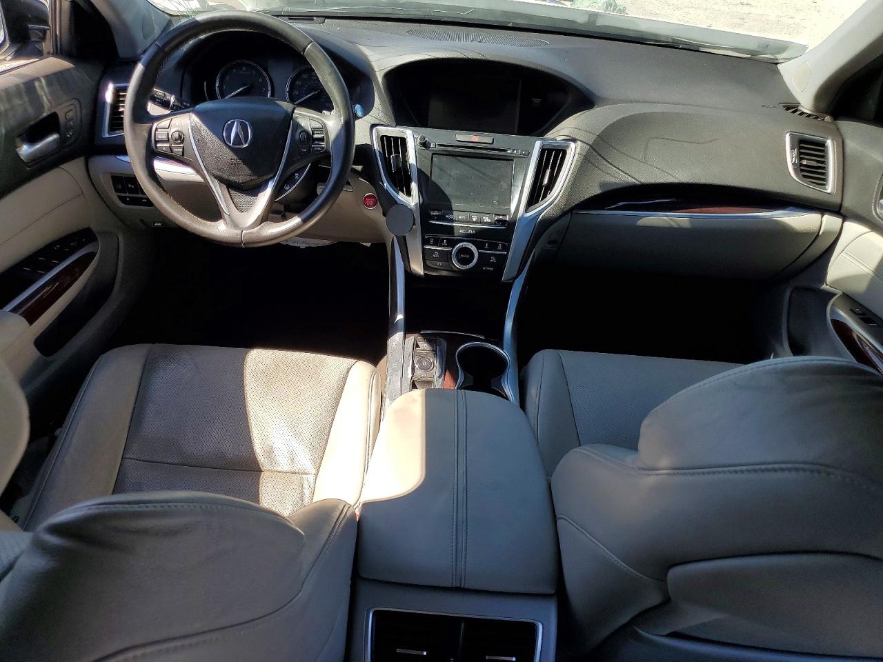2015 Acura Tlx Advance Белый vin: 19UUB2F77FA003560