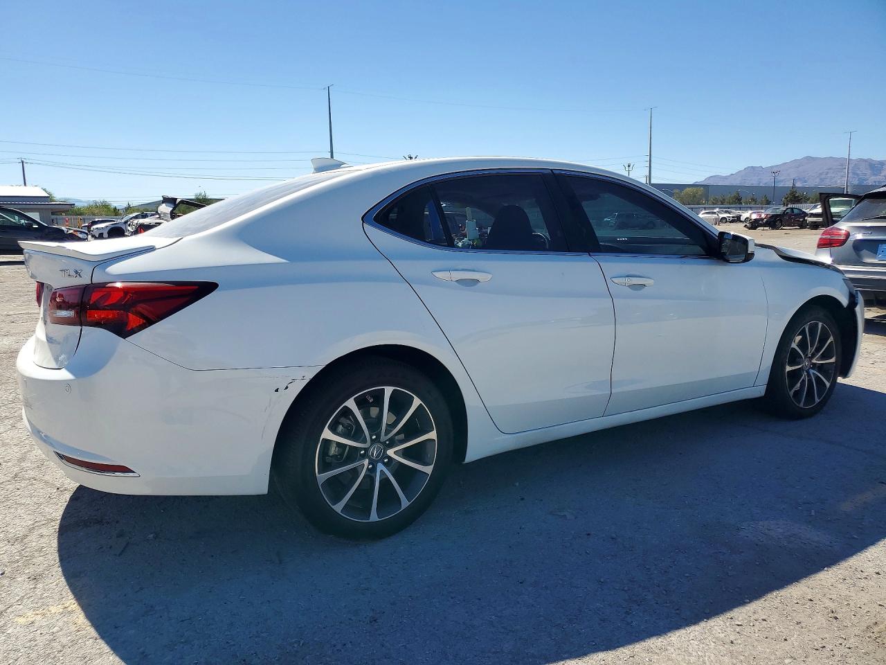 2015 Acura Tlx Advance Белый vin: 19UUB2F77FA003560