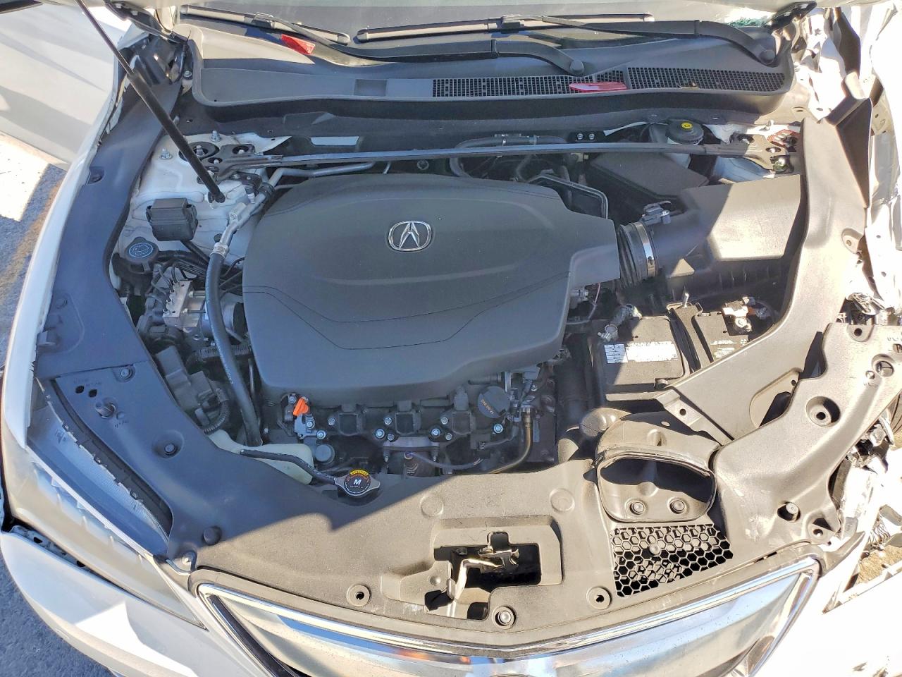 2015 Acura Tlx Advance Белый vin: 19UUB2F77FA003560