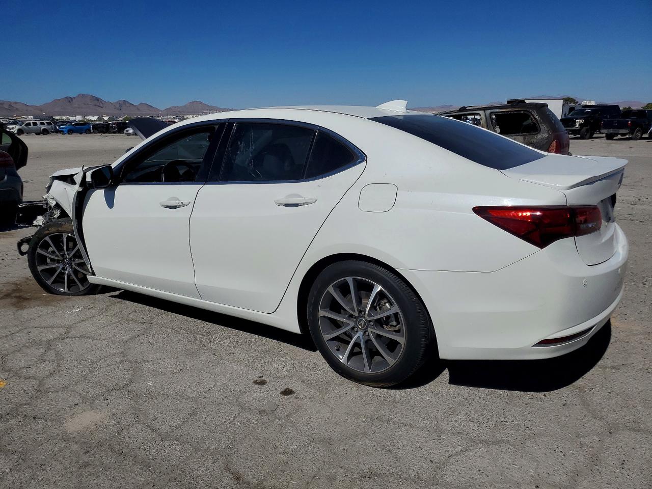 2015 Acura Tlx Advance Белый vin: 19UUB2F77FA003560