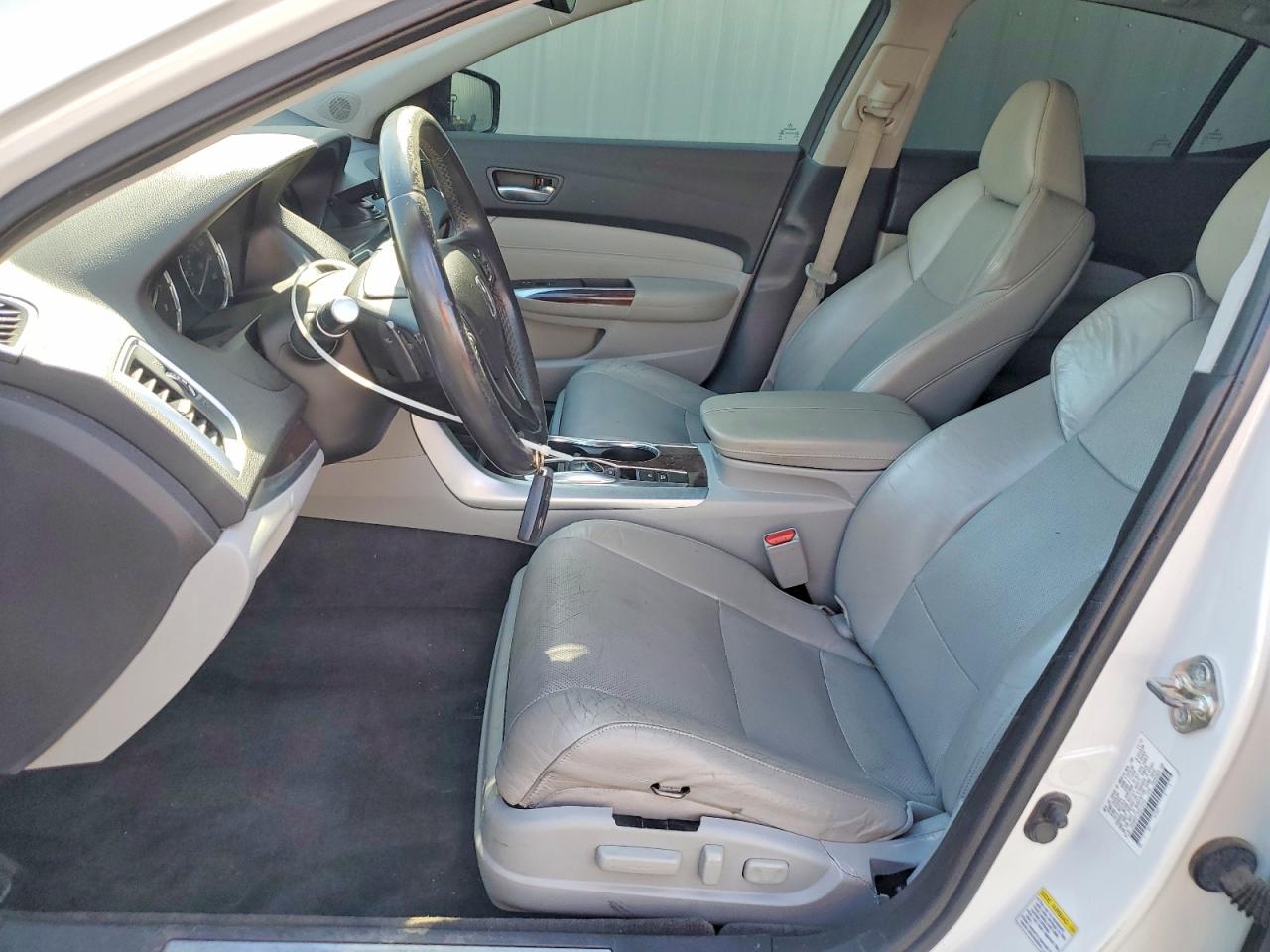 2015 Acura Tlx Advance White vin: 19UUB2F77FA012033
