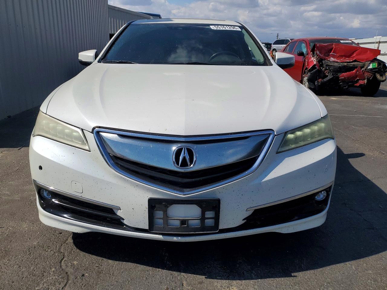 2015 Acura Tlx Advance White vin: 19UUB2F77FA012033