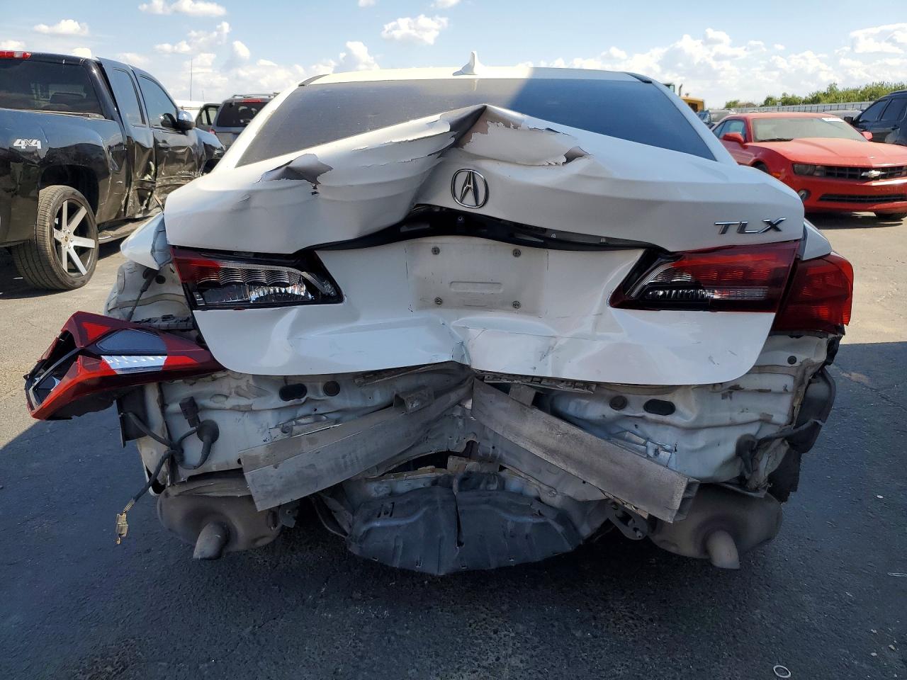 2015 Acura Tlx Advance White vin: 19UUB2F77FA012033