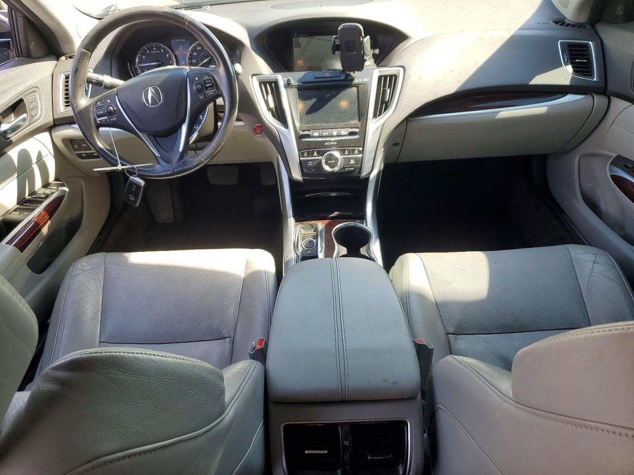 2015 Acura Tlx Advance White vin: 19UUB2F77FA012033