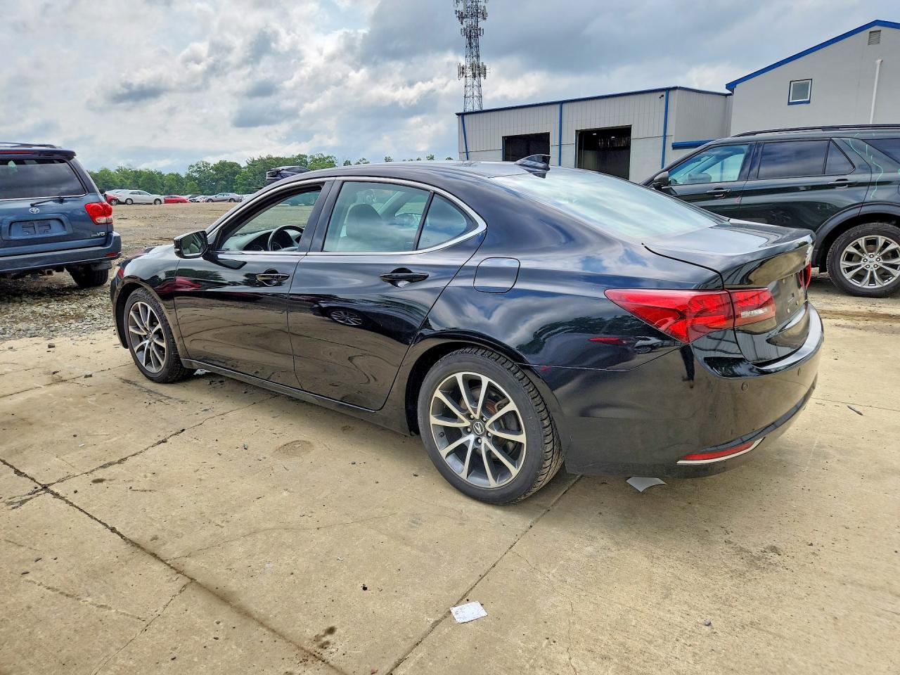 2015 Acura Tlx Advance Black vin: 19UUB2F79FA010123