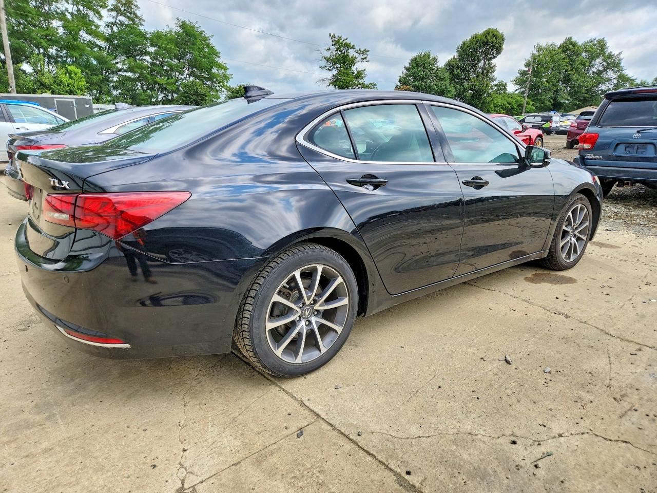 2015 Acura Tlx Advance Black vin: 19UUB2F79FA010123