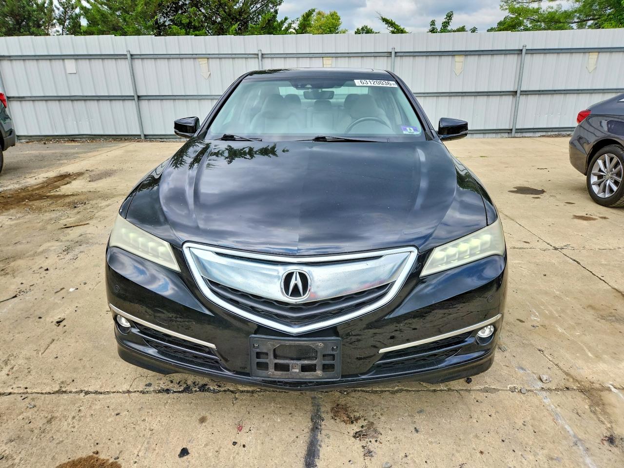 2015 Acura Tlx Advance Black vin: 19UUB2F79FA010123