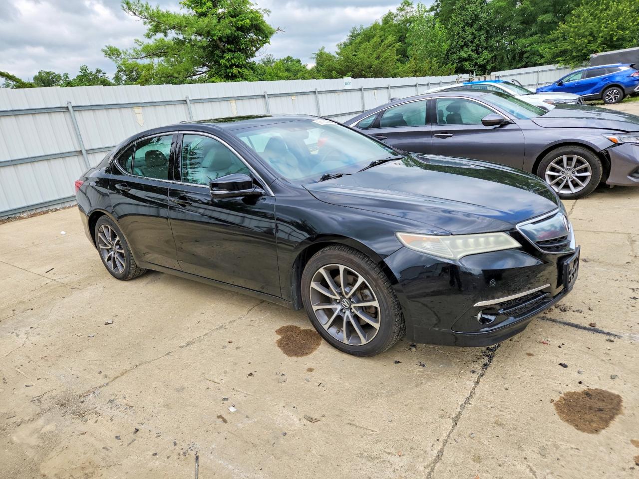 2015 Acura Tlx Advance Black vin: 19UUB2F79FA010123