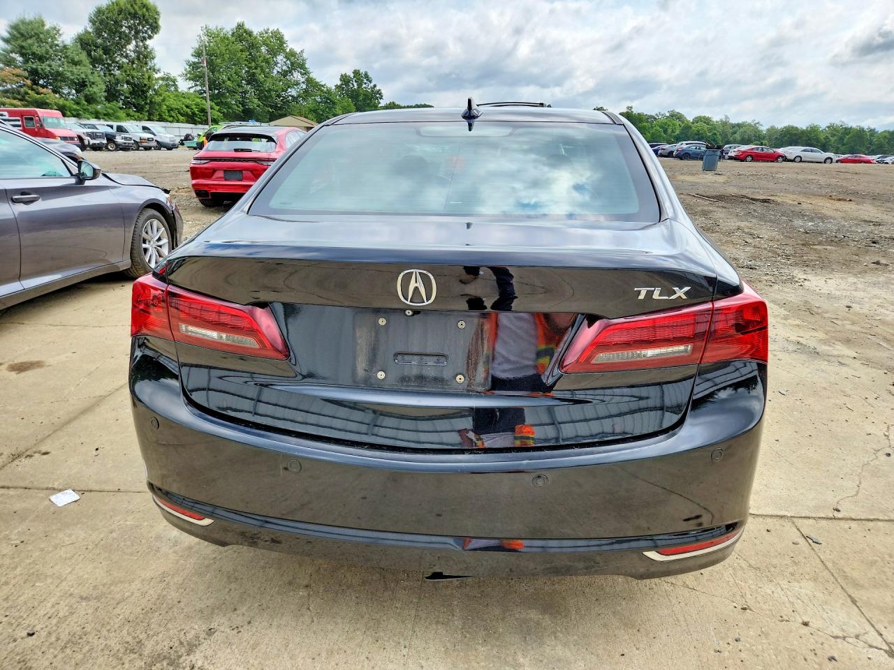 2015 Acura Tlx Advance Black vin: 19UUB2F79FA010123