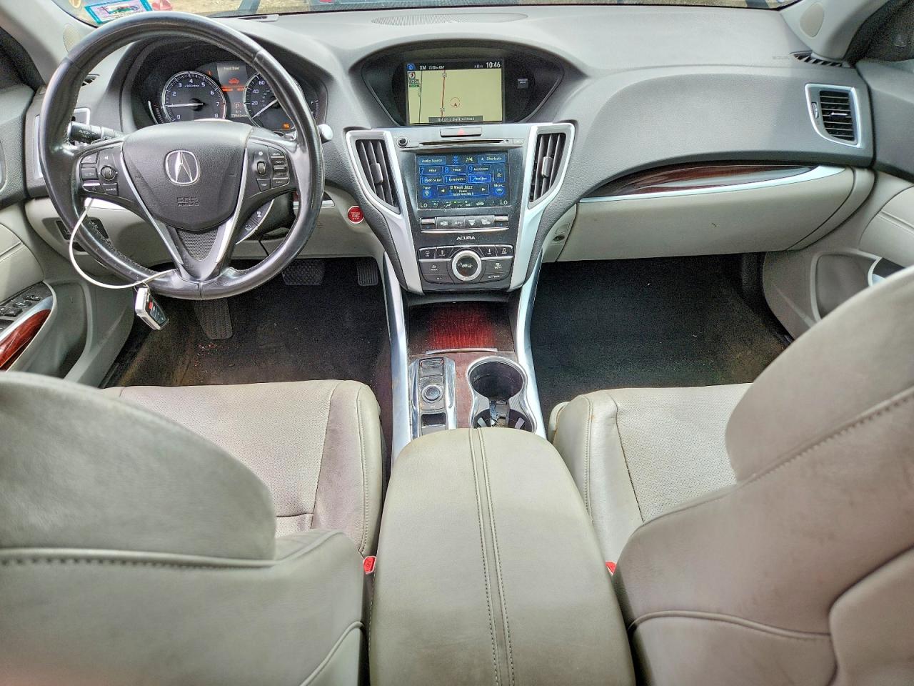 2015 Acura Tlx Advance Black vin: 19UUB2F79FA010123