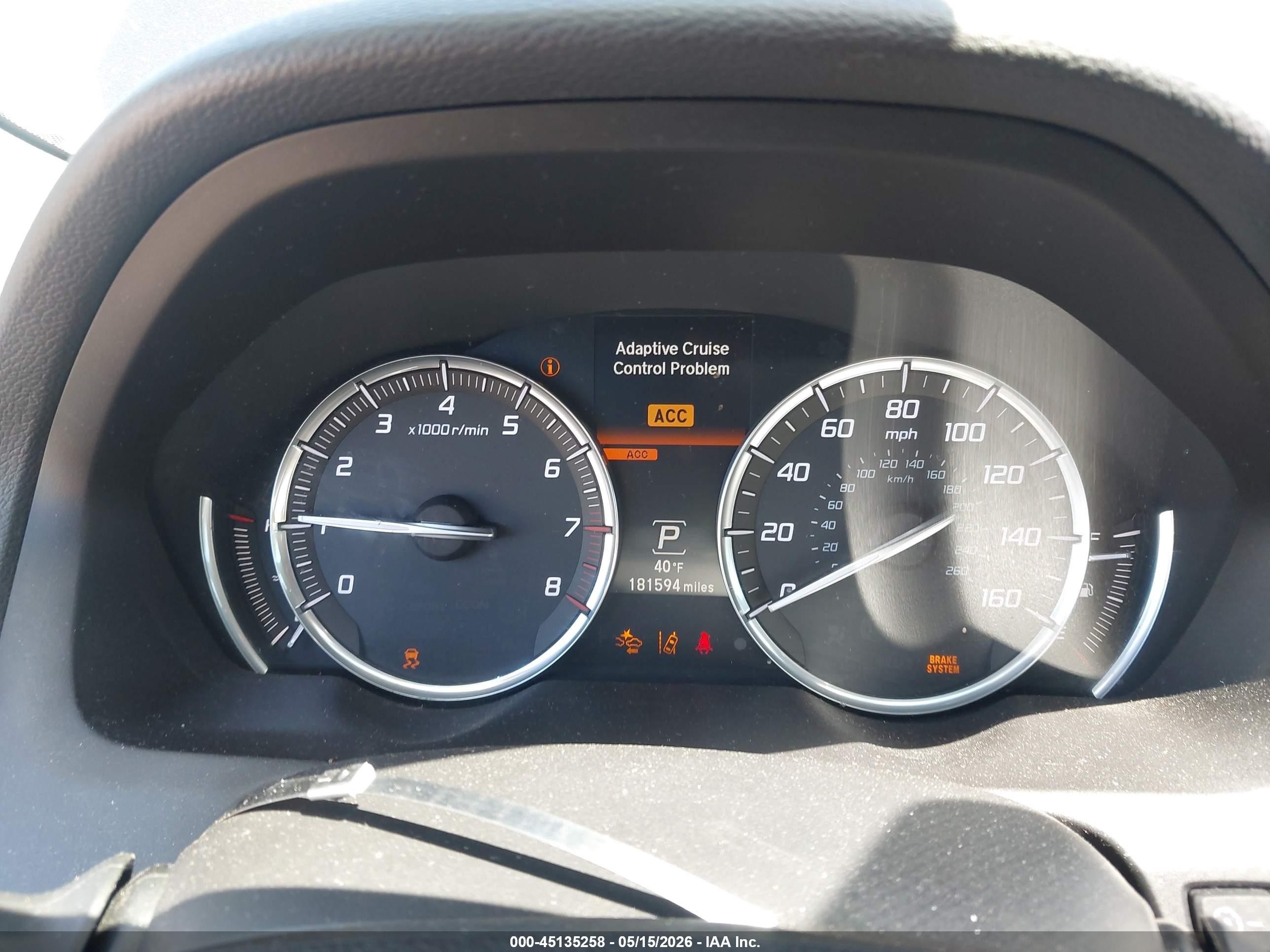 2015 Acura Tlx V6 Advance Black vin: 19UUB2F79FA017153