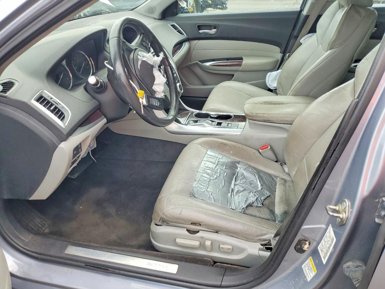 2015 Acura Tlx Advance Silver vin: 19UUB2F7XFA015069