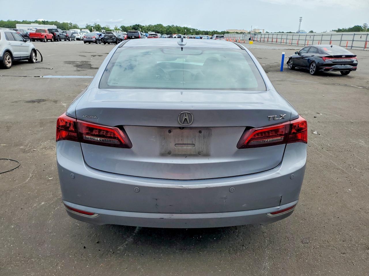 2015 Acura Tlx Advance Silver vin: 19UUB2F7XFA015069
