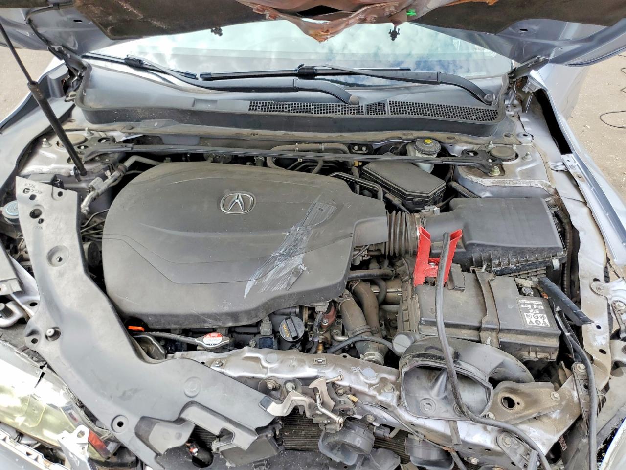 2015 Acura Tlx Advance Silver vin: 19UUB2F7XFA015069