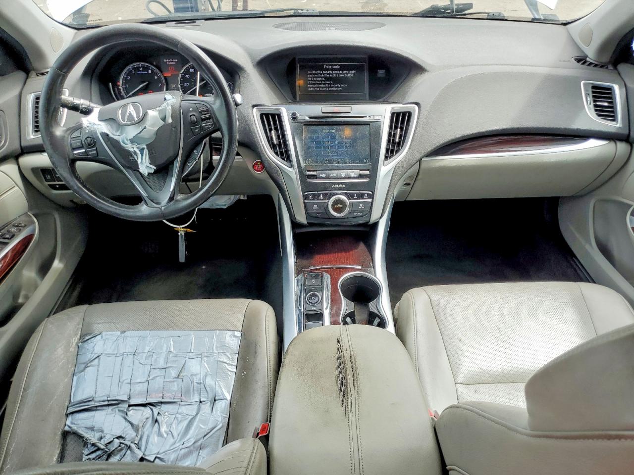 2015 Acura Tlx Advance Silver vin: 19UUB2F7XFA015069