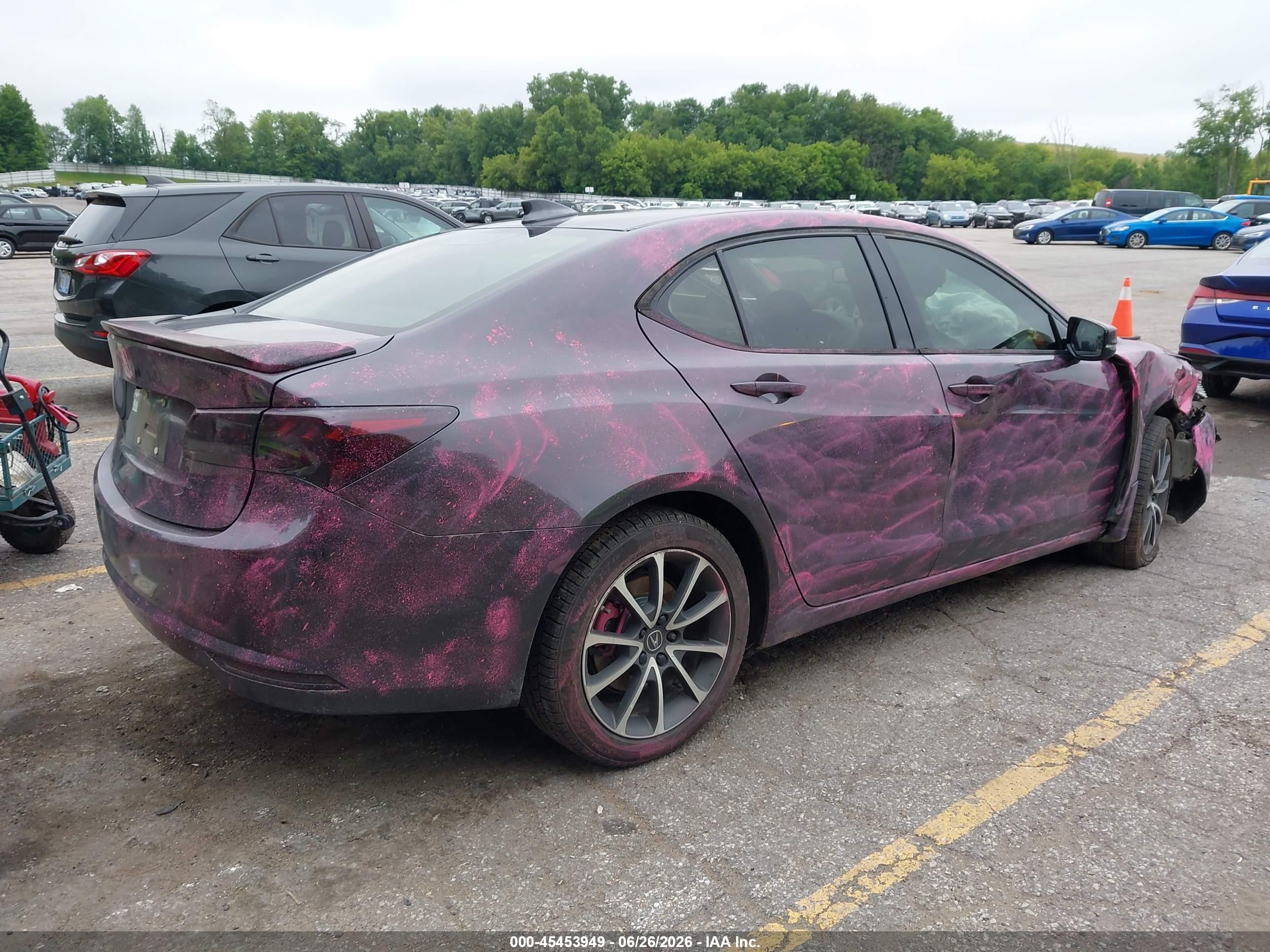2015 Acura Tlx   Pink vin: 19UUB3F33FA801508