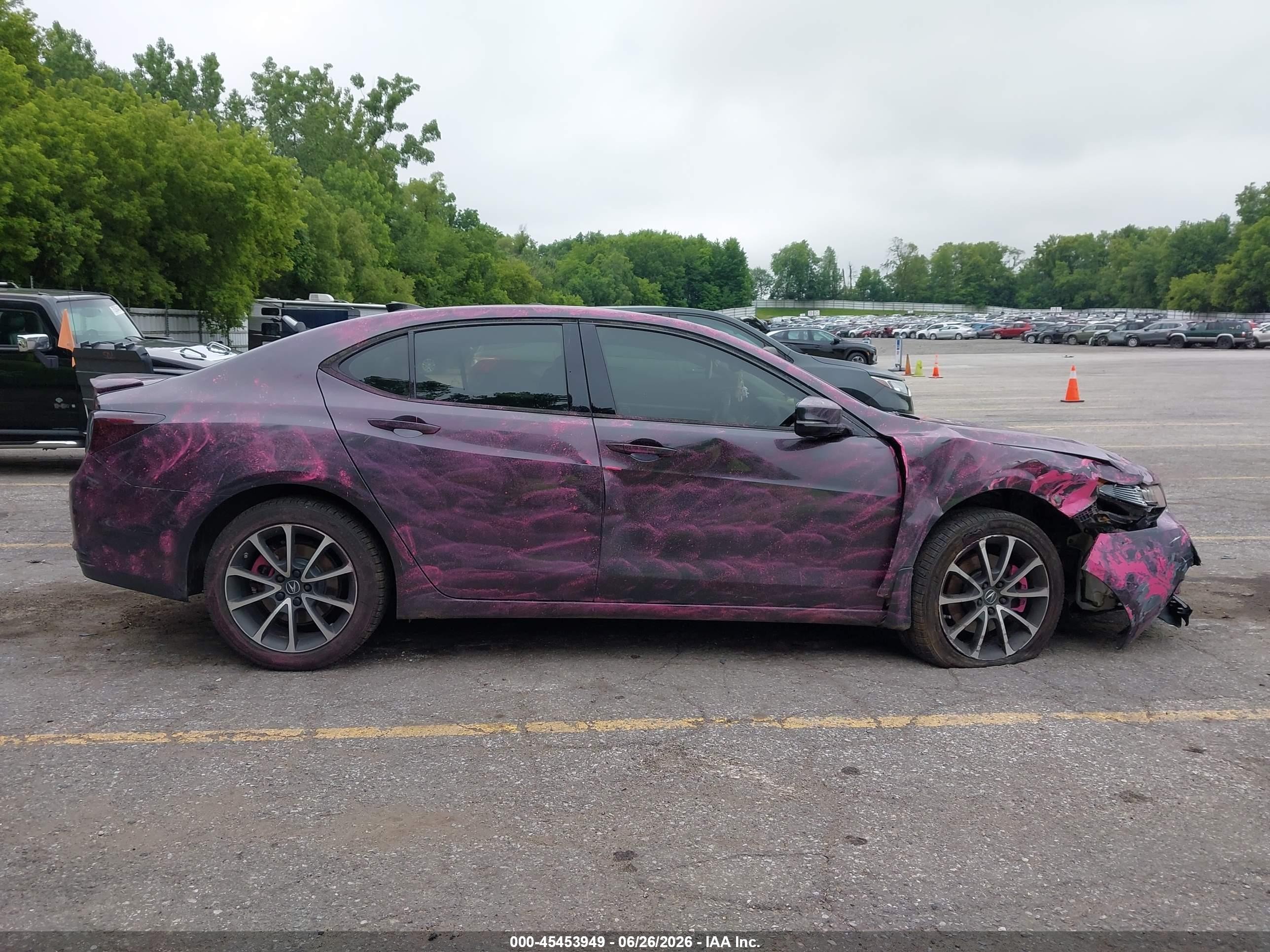 2015 Acura Tlx   Pink vin: 19UUB3F33FA801508