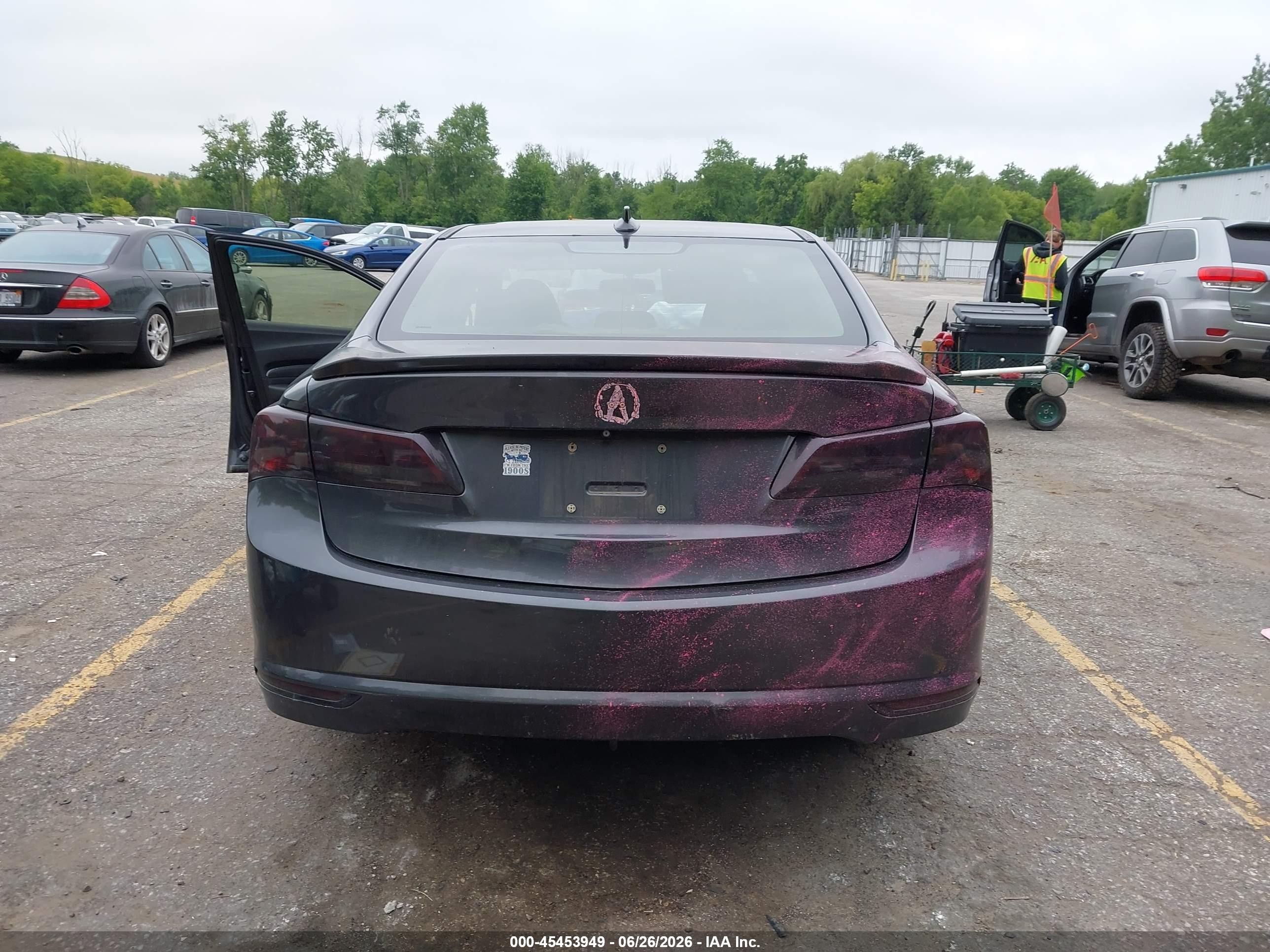 2015 Acura Tlx   Pink vin: 19UUB3F33FA801508
