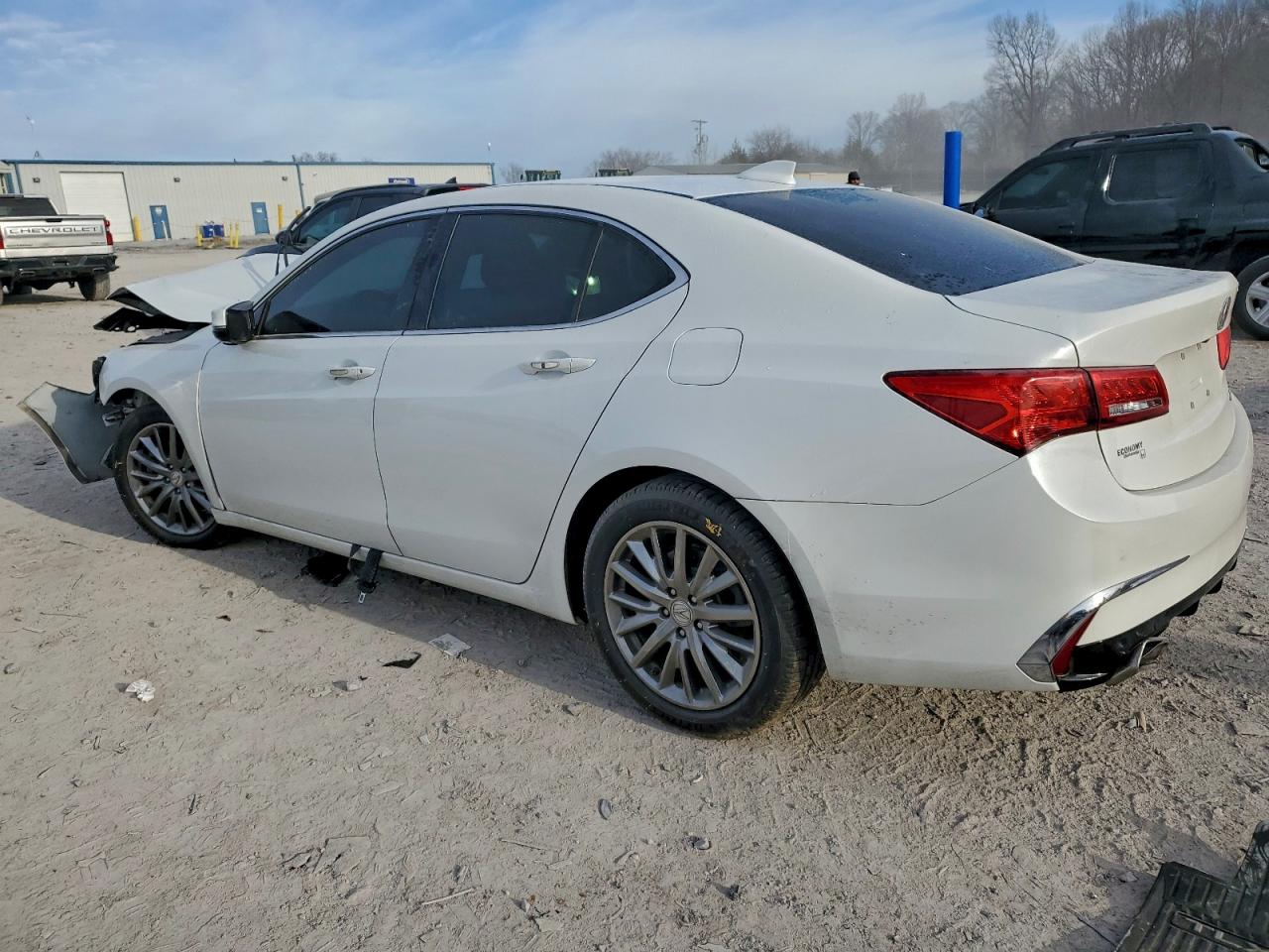 2018 Acura Tlx Белый vin: 19UUB3F33JA002742
