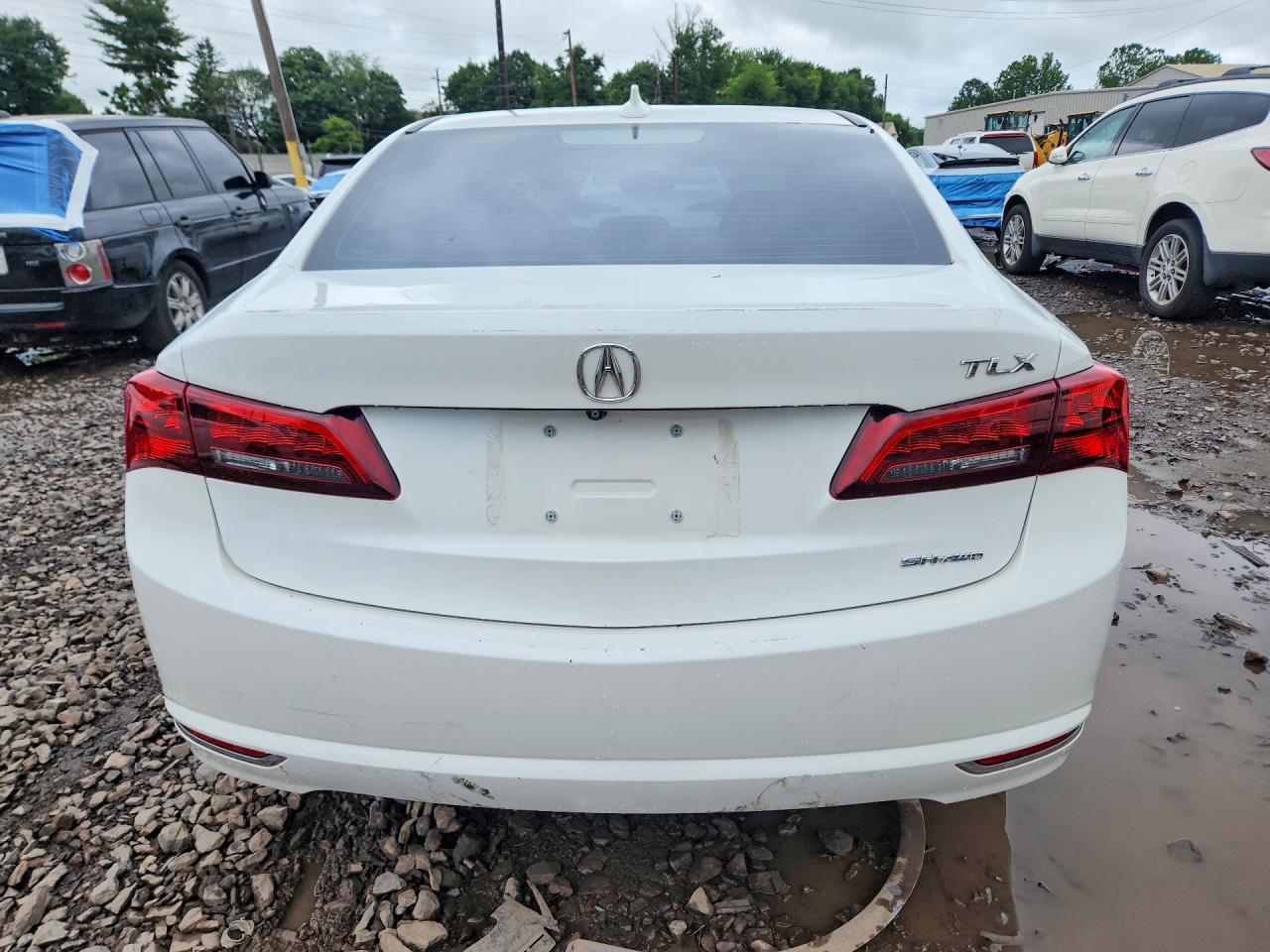 2015 Acura Tlx Tech White vin: 19UUB3F50FA006496