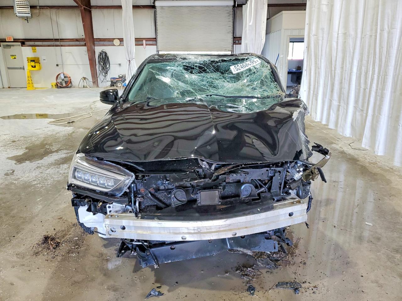 2018 Acura Tlx Tech Черный vin: 19UUB3F50JA802139