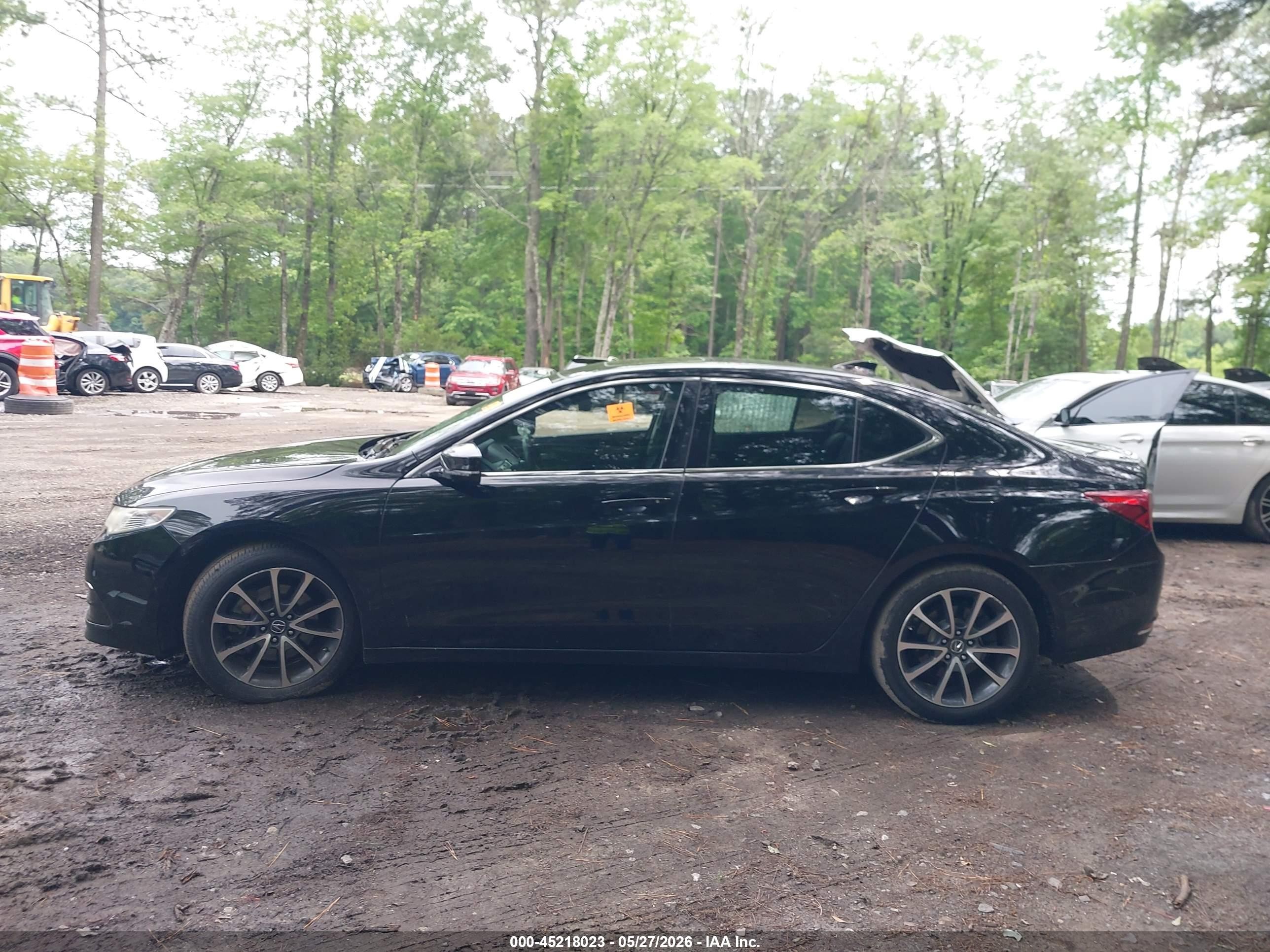 2015 Acura Tlx V6 Tech Black vin: 19UUB3F51FA002666