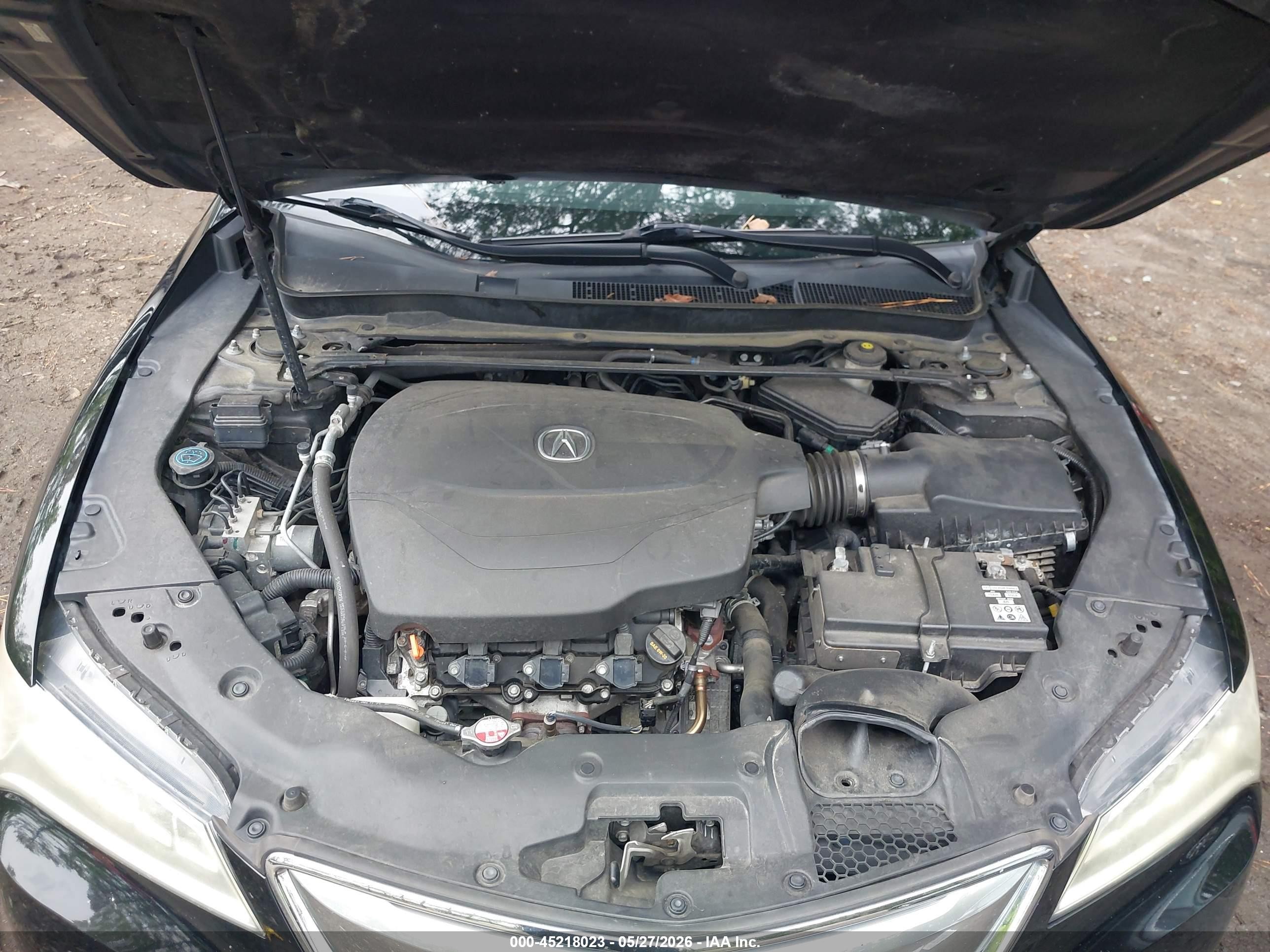 2015 Acura Tlx V6 Tech Black vin: 19UUB3F51FA002666