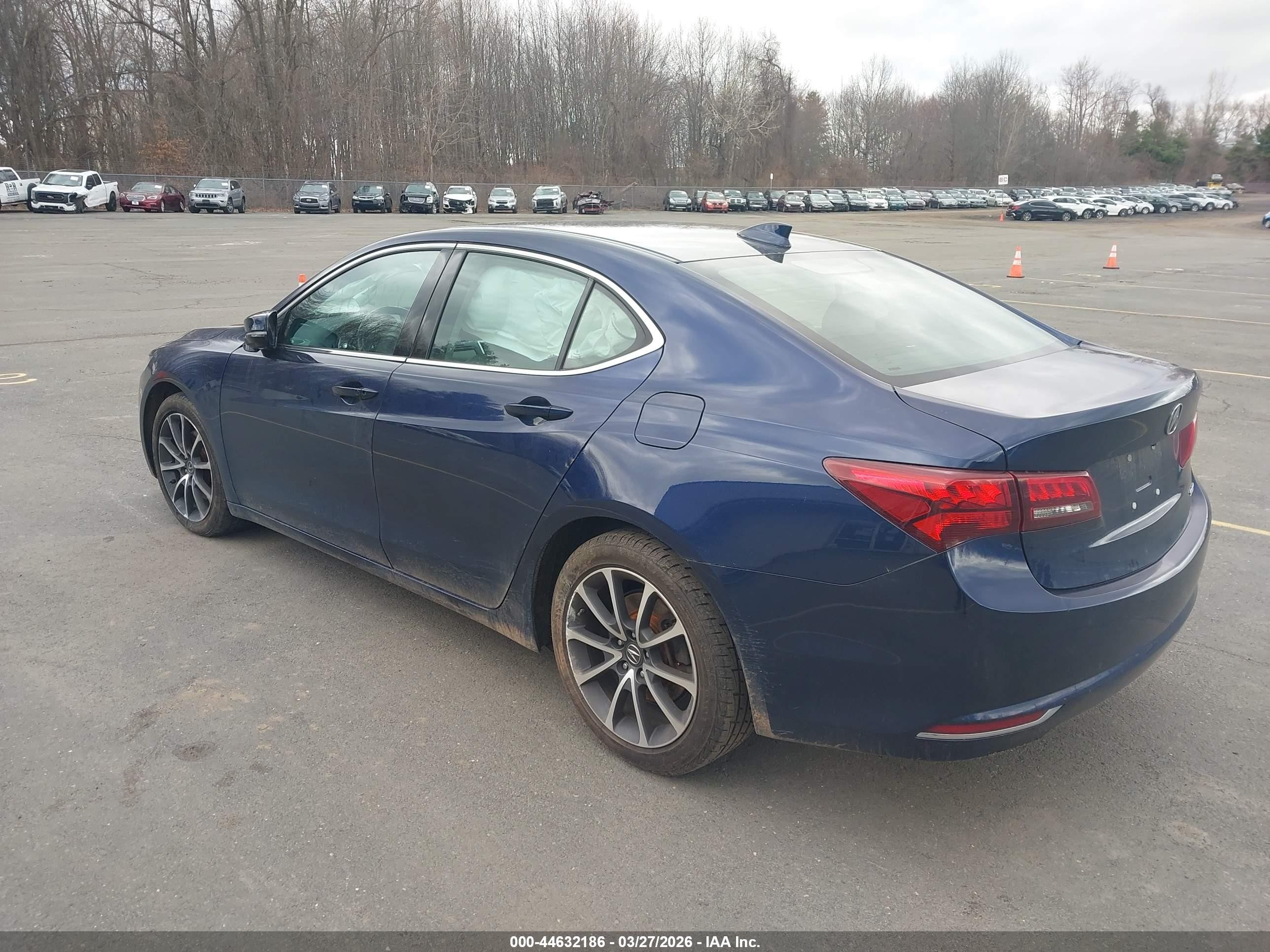 2015 Acura Tlx V6 Tech Blue vin: 19UUB3F51FA005227