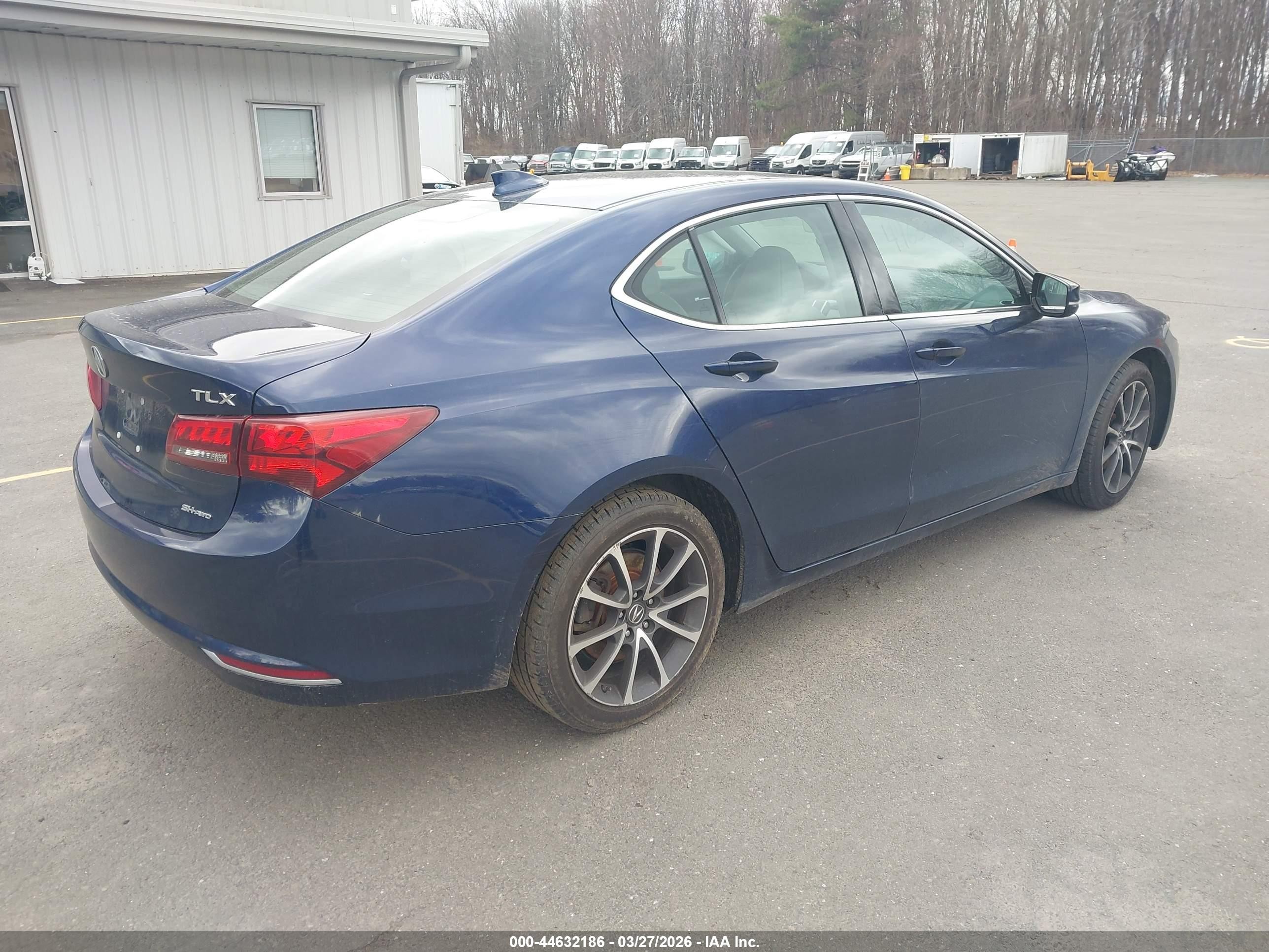 2015 Acura Tlx V6 Tech Blue vin: 19UUB3F51FA005227