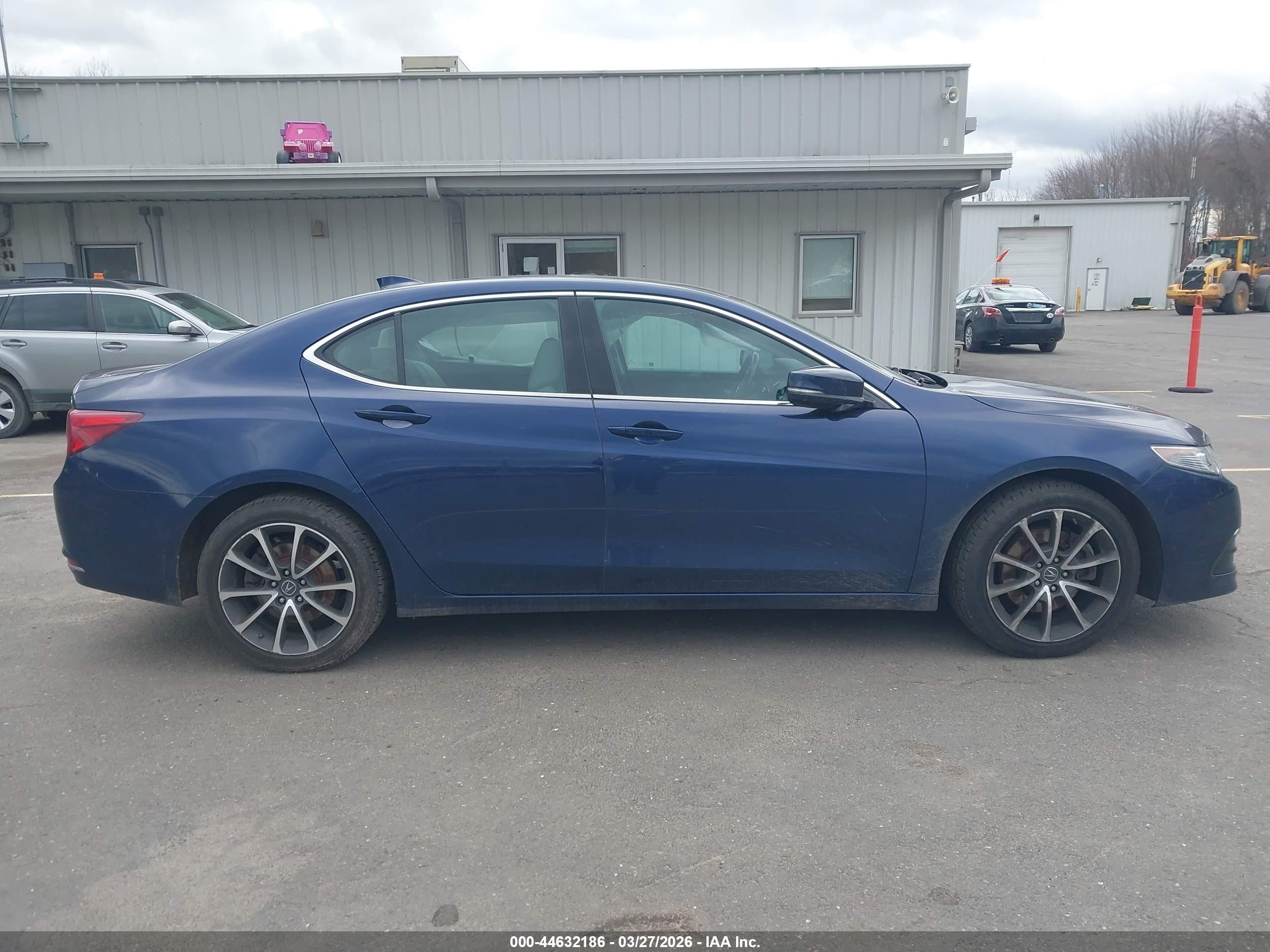 2015 Acura Tlx V6 Tech Blue vin: 19UUB3F51FA005227