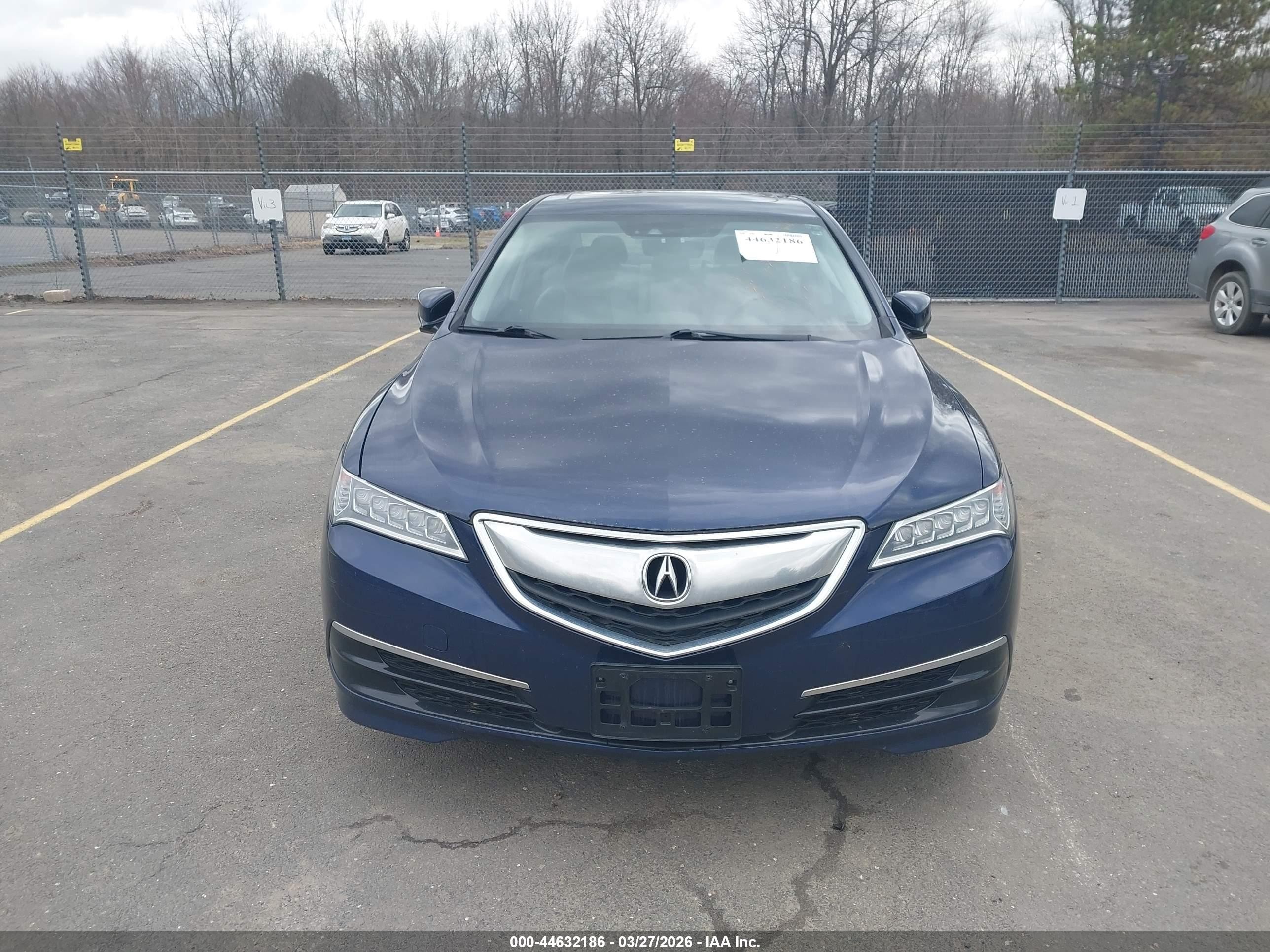 2015 Acura Tlx V6 Tech Blue vin: 19UUB3F51FA005227