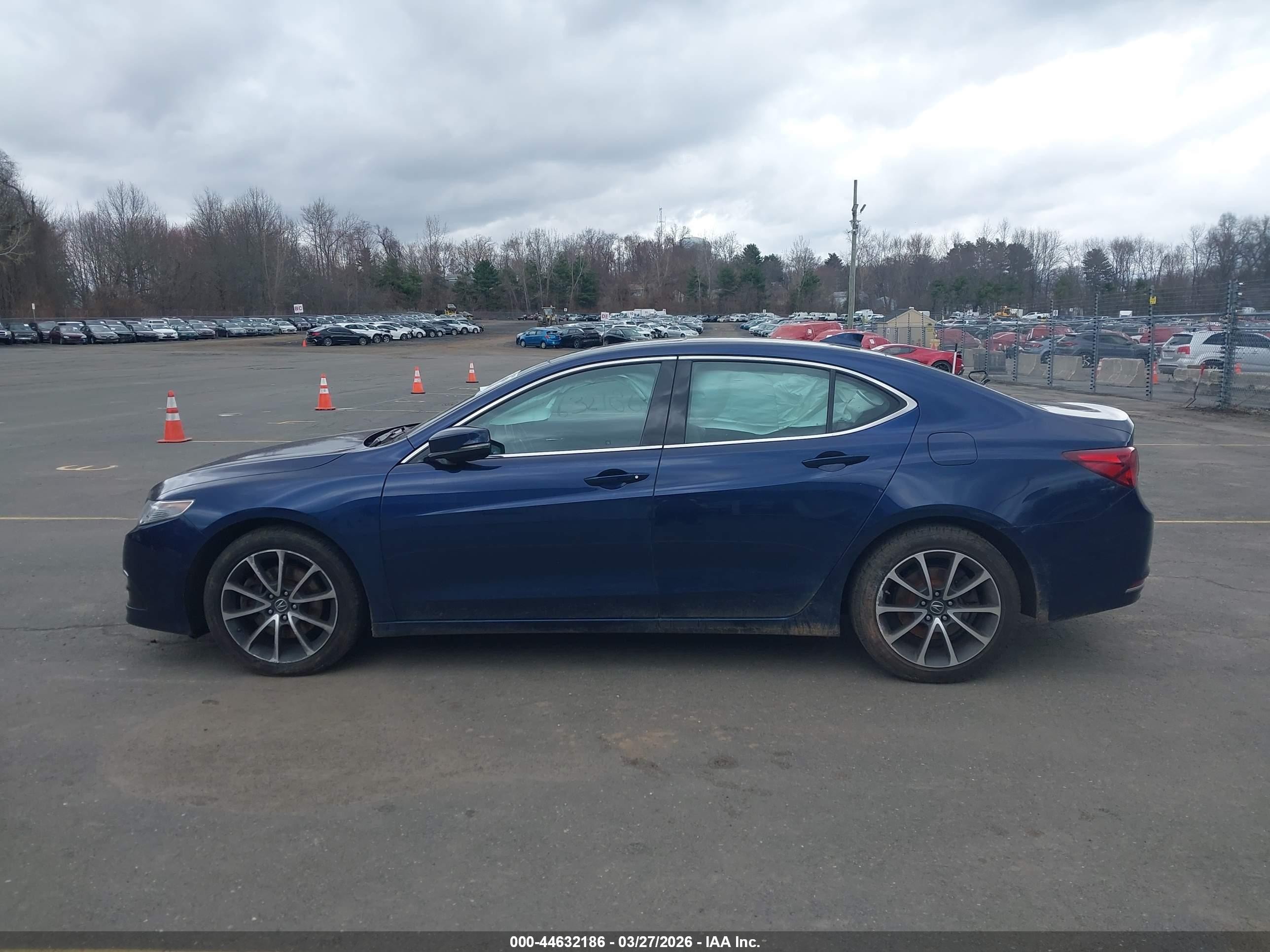 2015 Acura Tlx V6 Tech Blue vin: 19UUB3F51FA005227