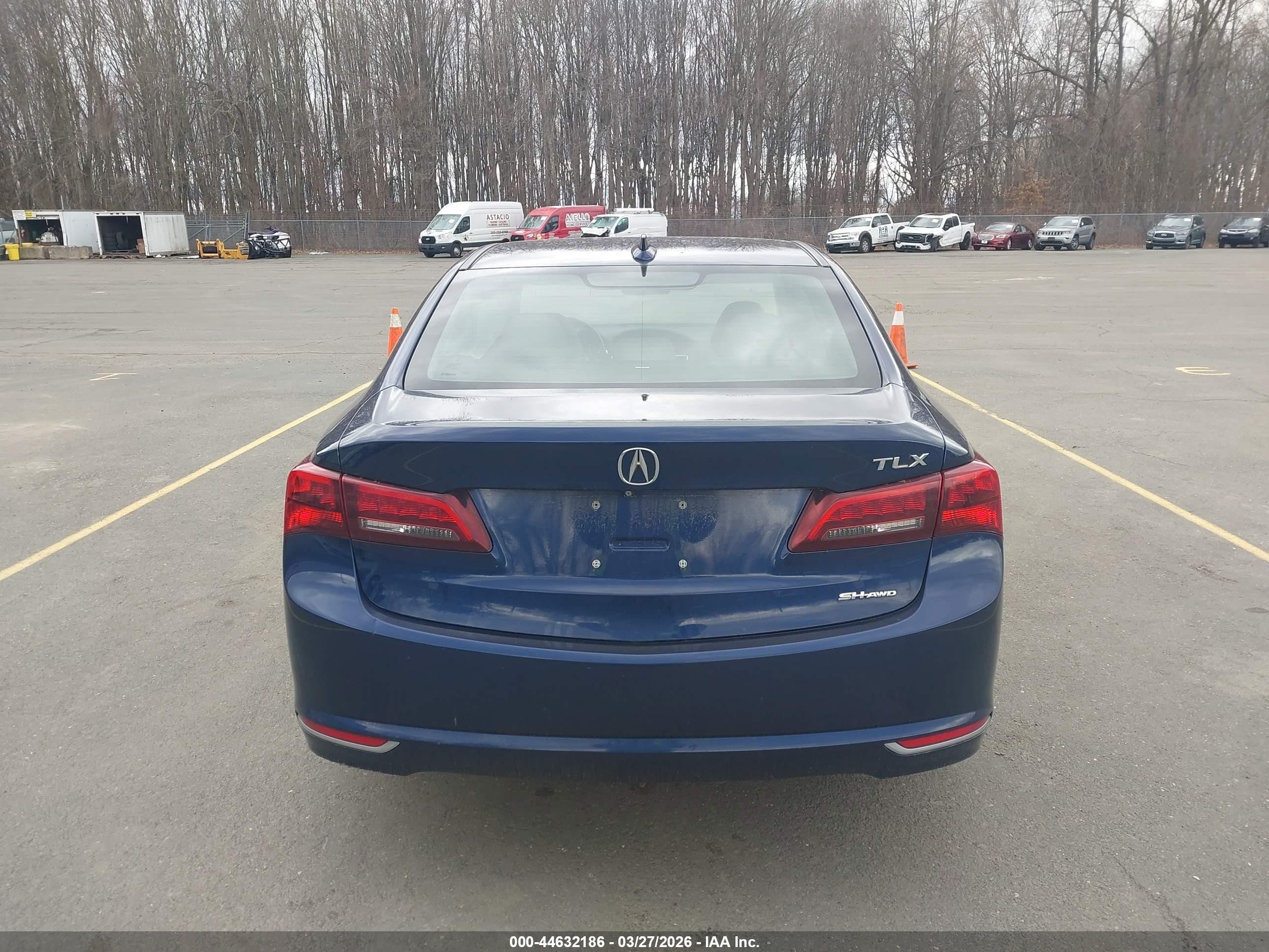 2015 Acura Tlx V6 Tech Blue vin: 19UUB3F51FA005227