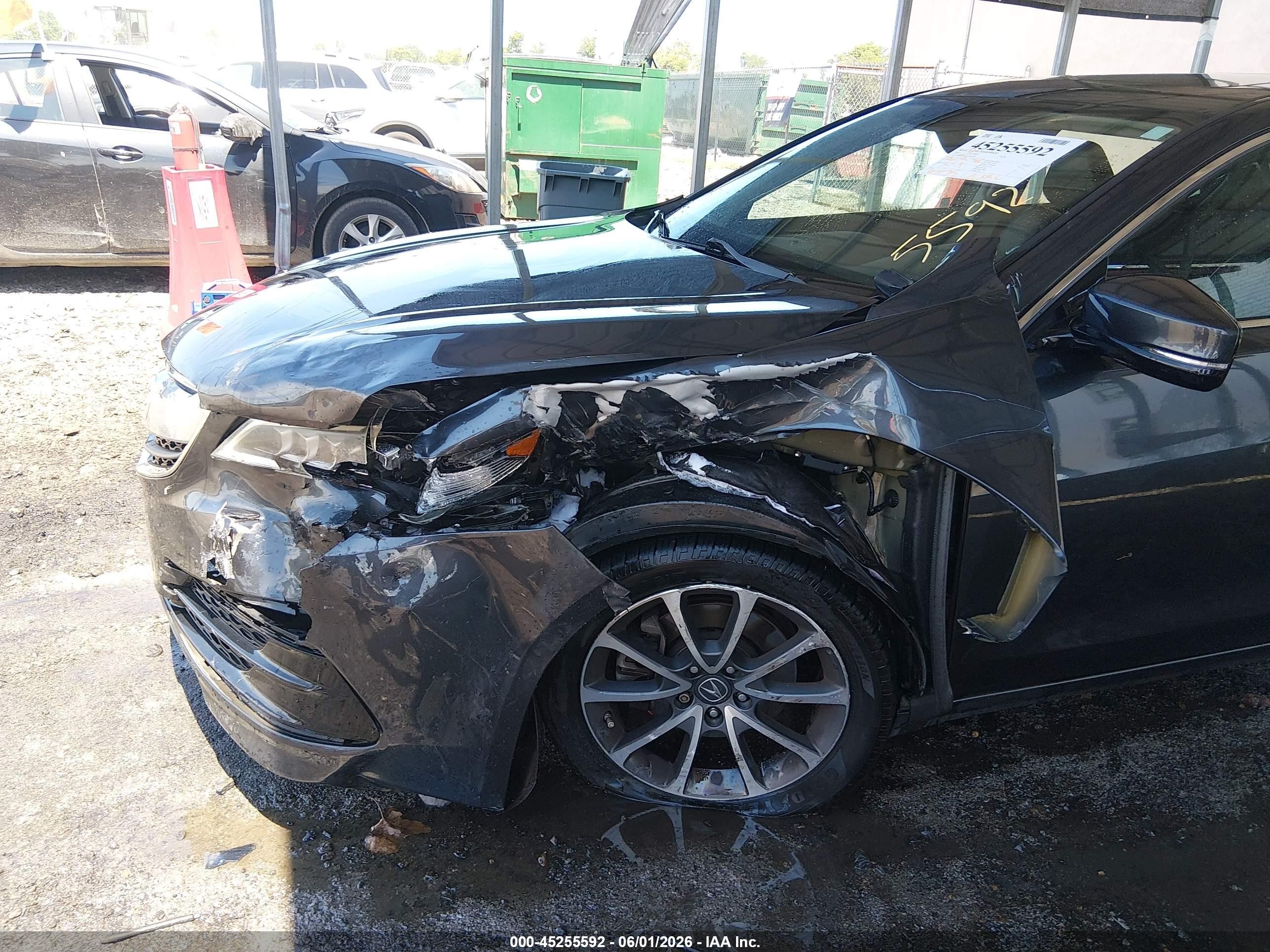 2015 Acura Tlx V6 Tech Black vin: 19UUB3F51FA007348