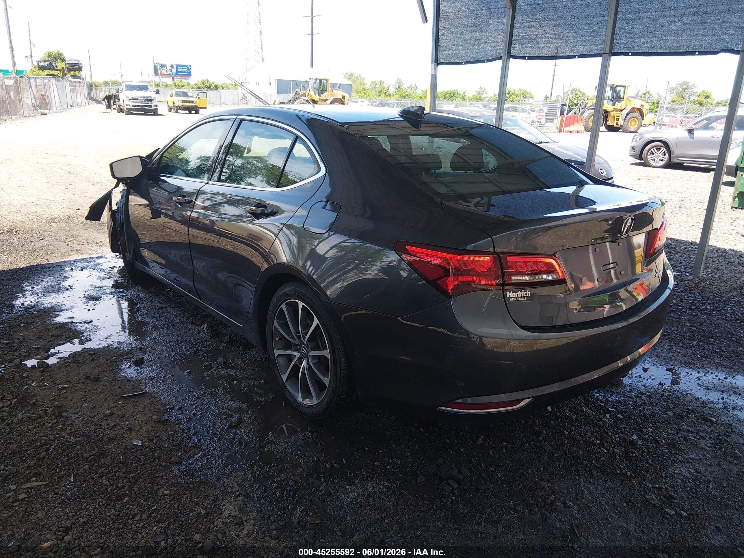 2015 Acura Tlx V6 Tech Black vin: 19UUB3F51FA007348