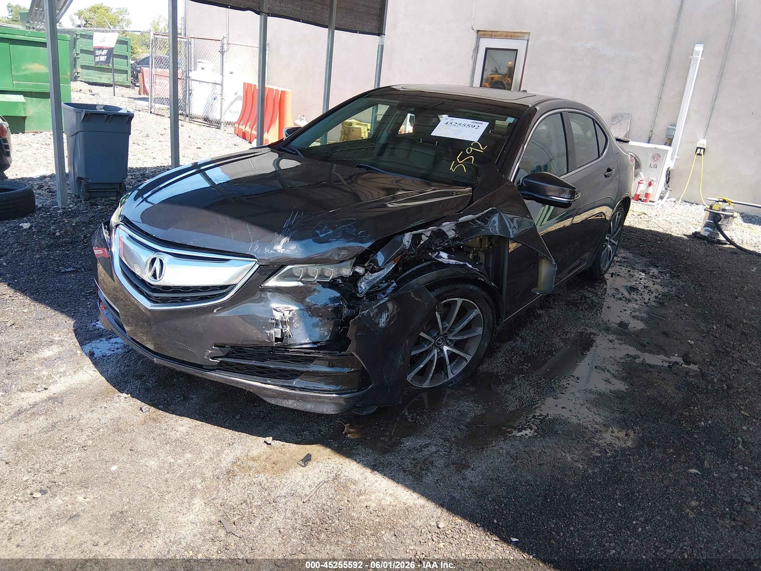 2015 Acura Tlx V6 Tech Black vin: 19UUB3F51FA007348