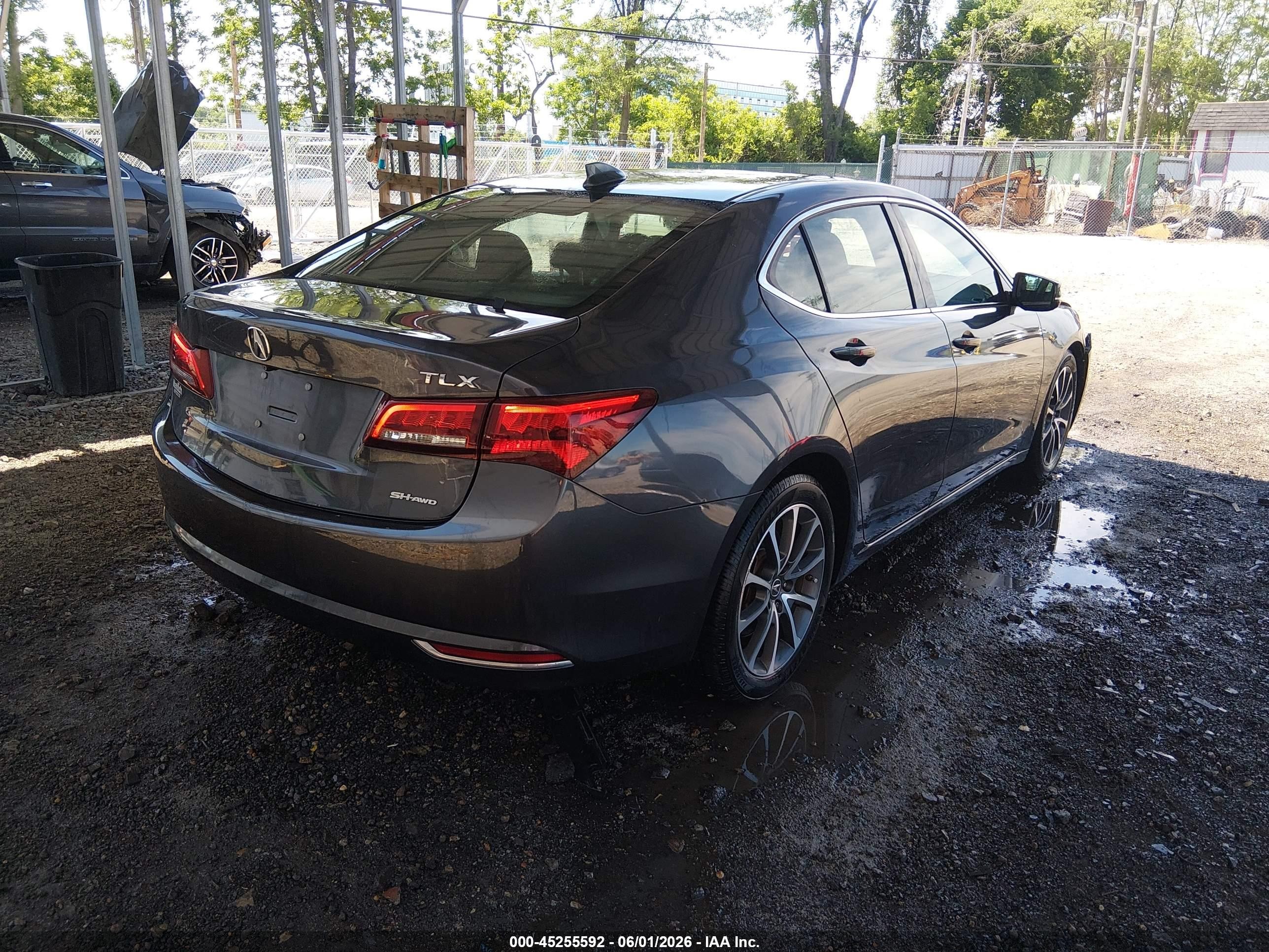 2015 Acura Tlx V6 Tech Black vin: 19UUB3F51FA007348