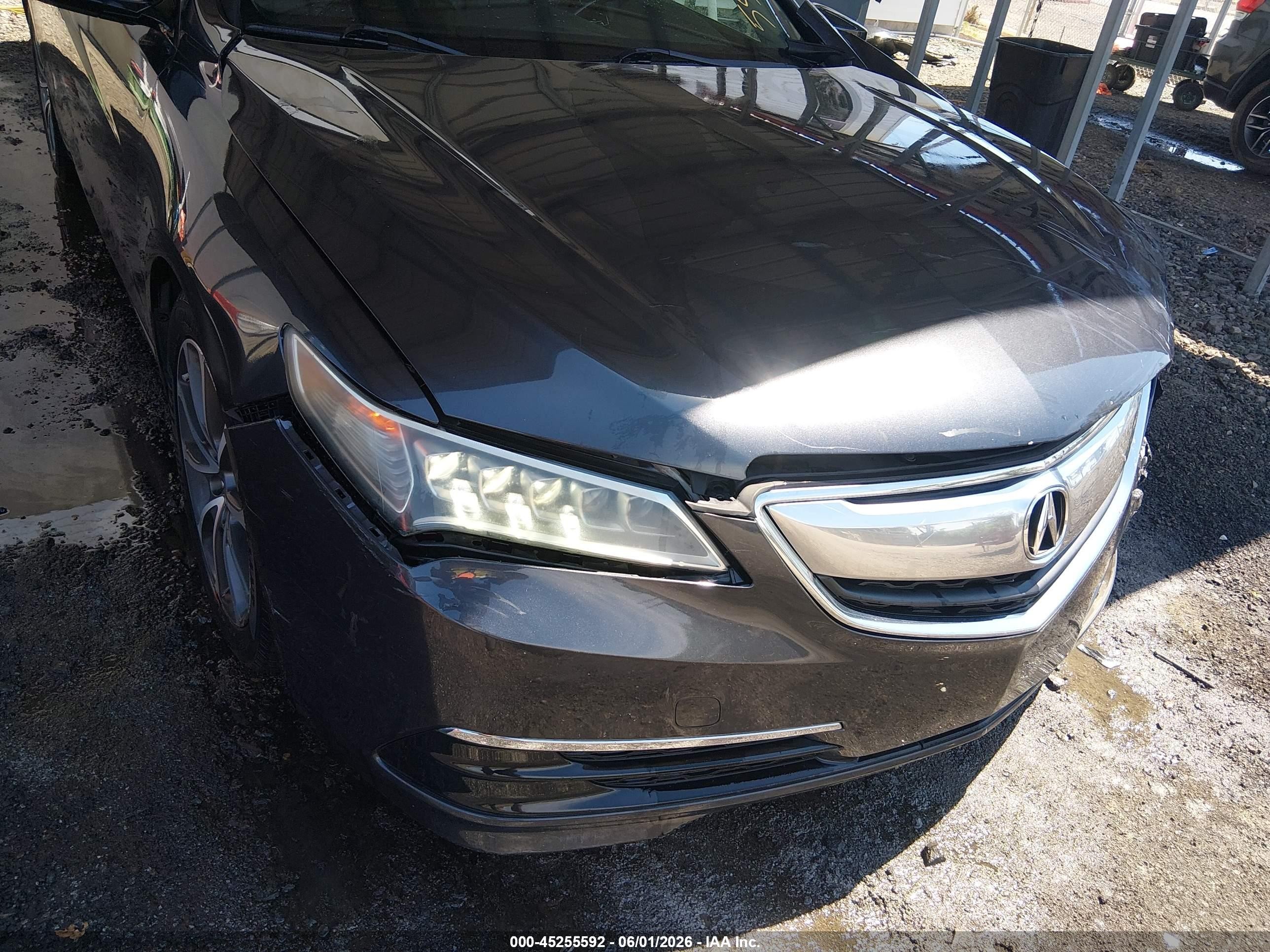 2015 Acura Tlx V6 Tech Black vin: 19UUB3F51FA007348