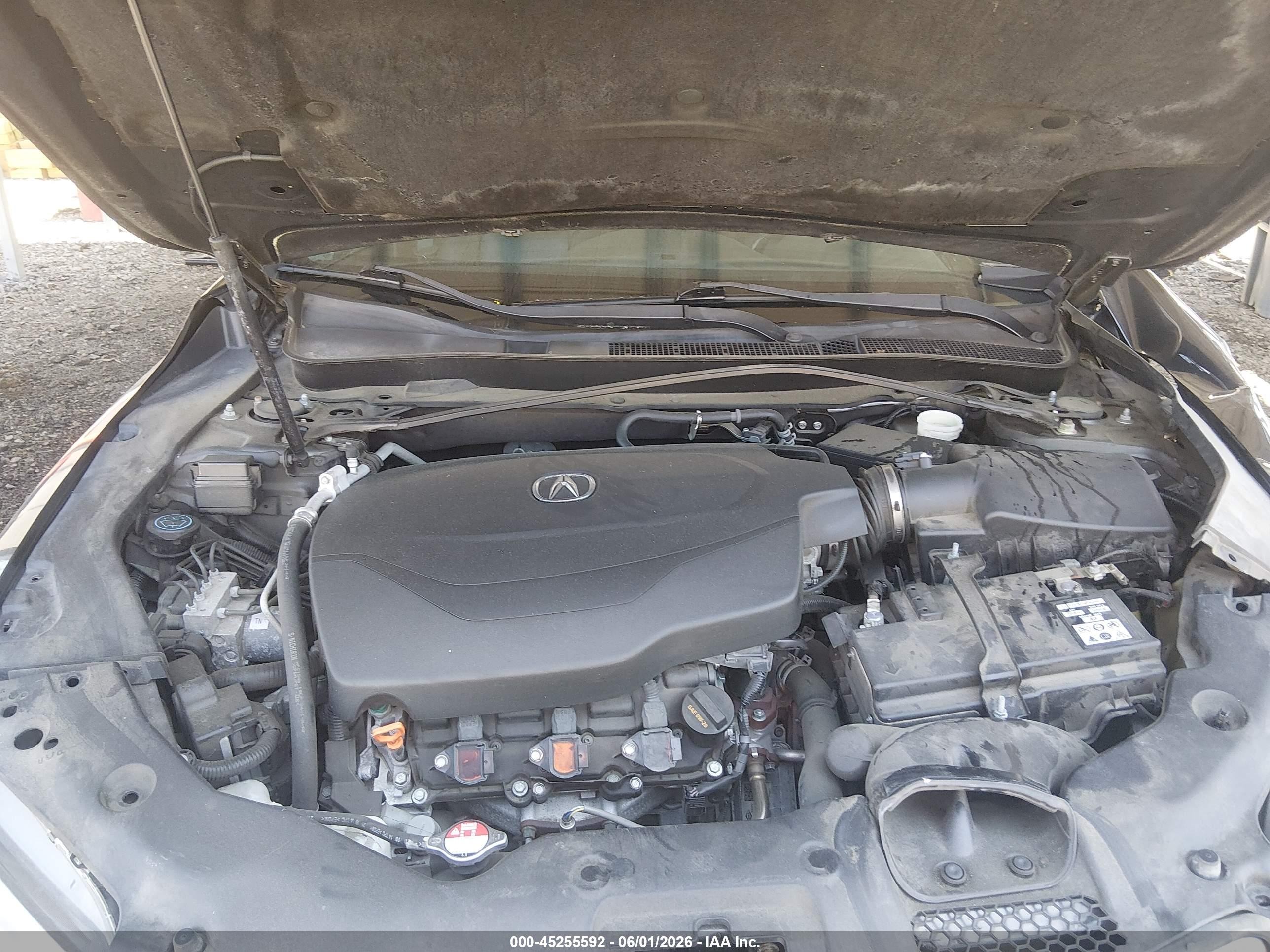 2015 Acura Tlx V6 Tech Black vin: 19UUB3F51FA007348