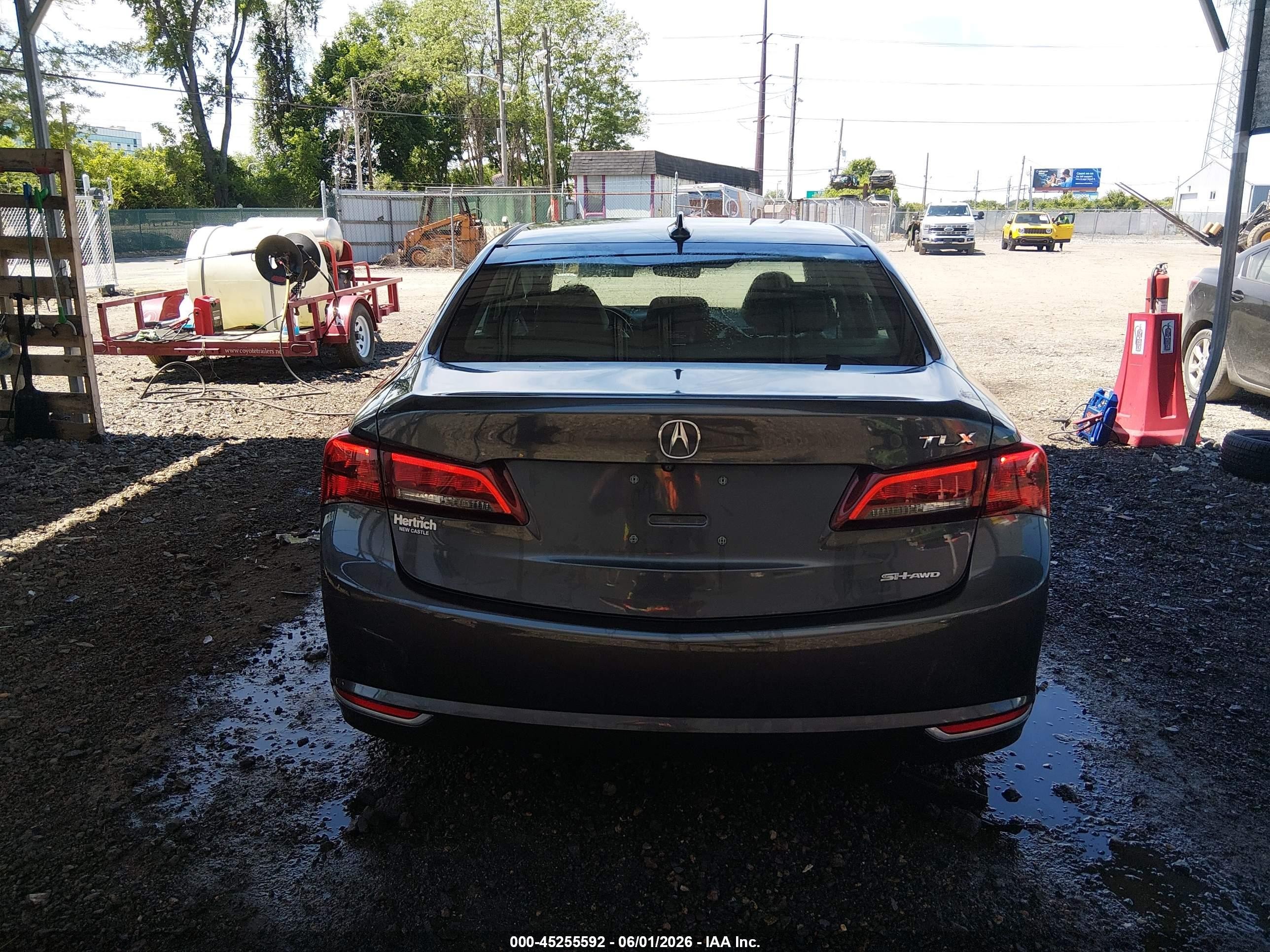 2015 Acura Tlx V6 Tech Black vin: 19UUB3F51FA007348
