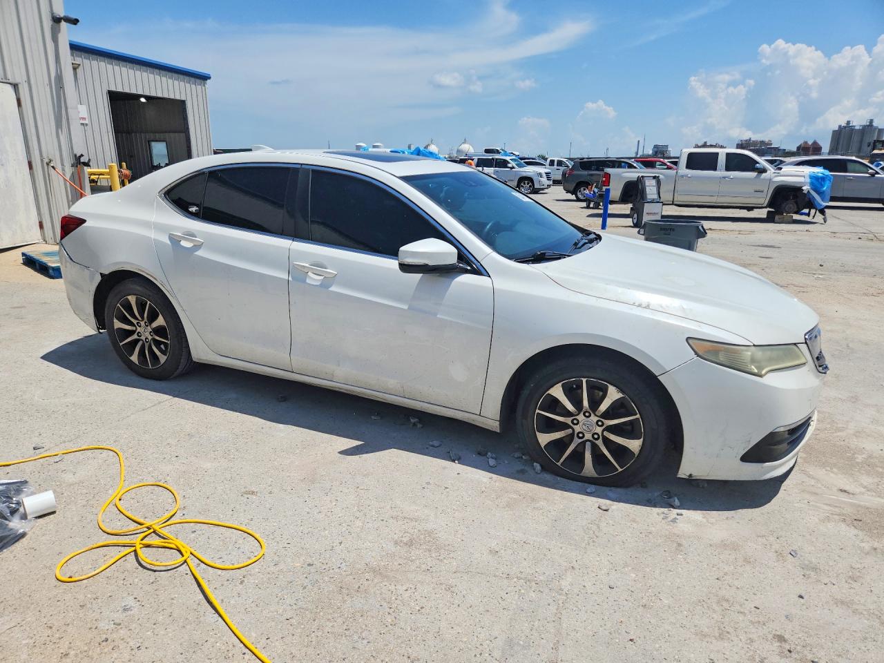 2015 Acura Tlx Tech White vin: 19UUB3F52FA003535