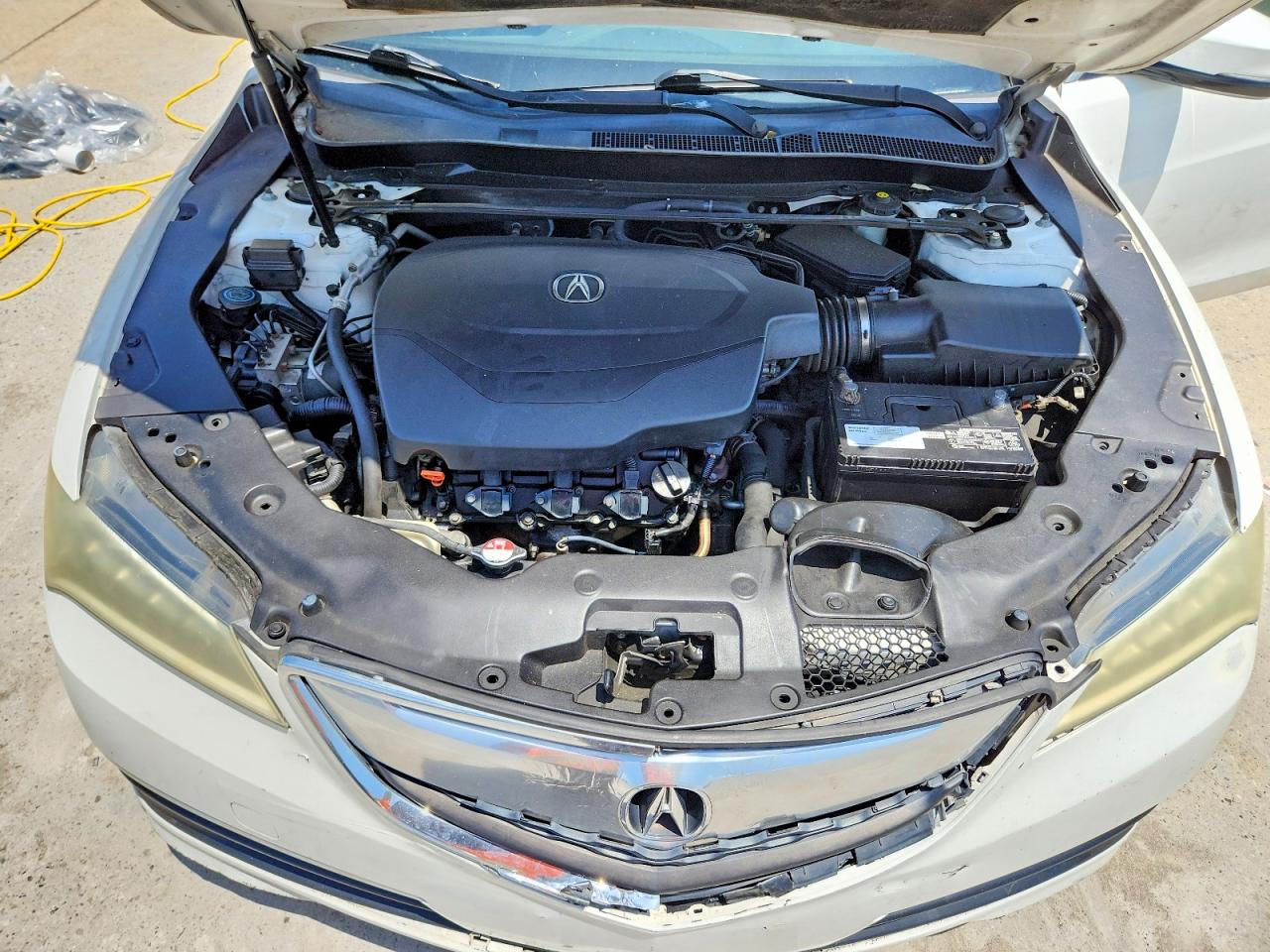 2015 Acura Tlx Tech White vin: 19UUB3F52FA003535