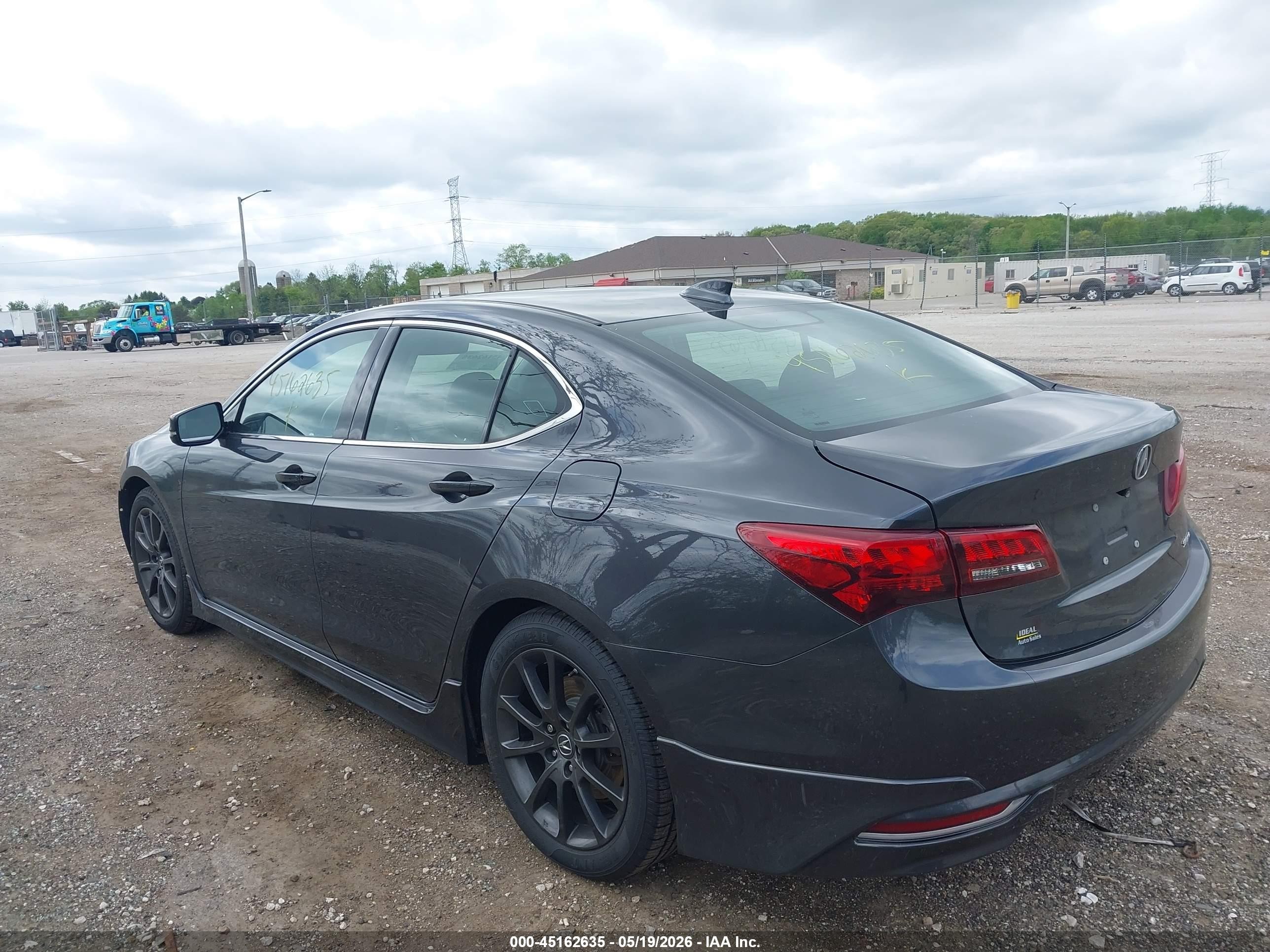 2015 Acura Tlx V6 Tech Gray vin: 19UUB3F52FA004779