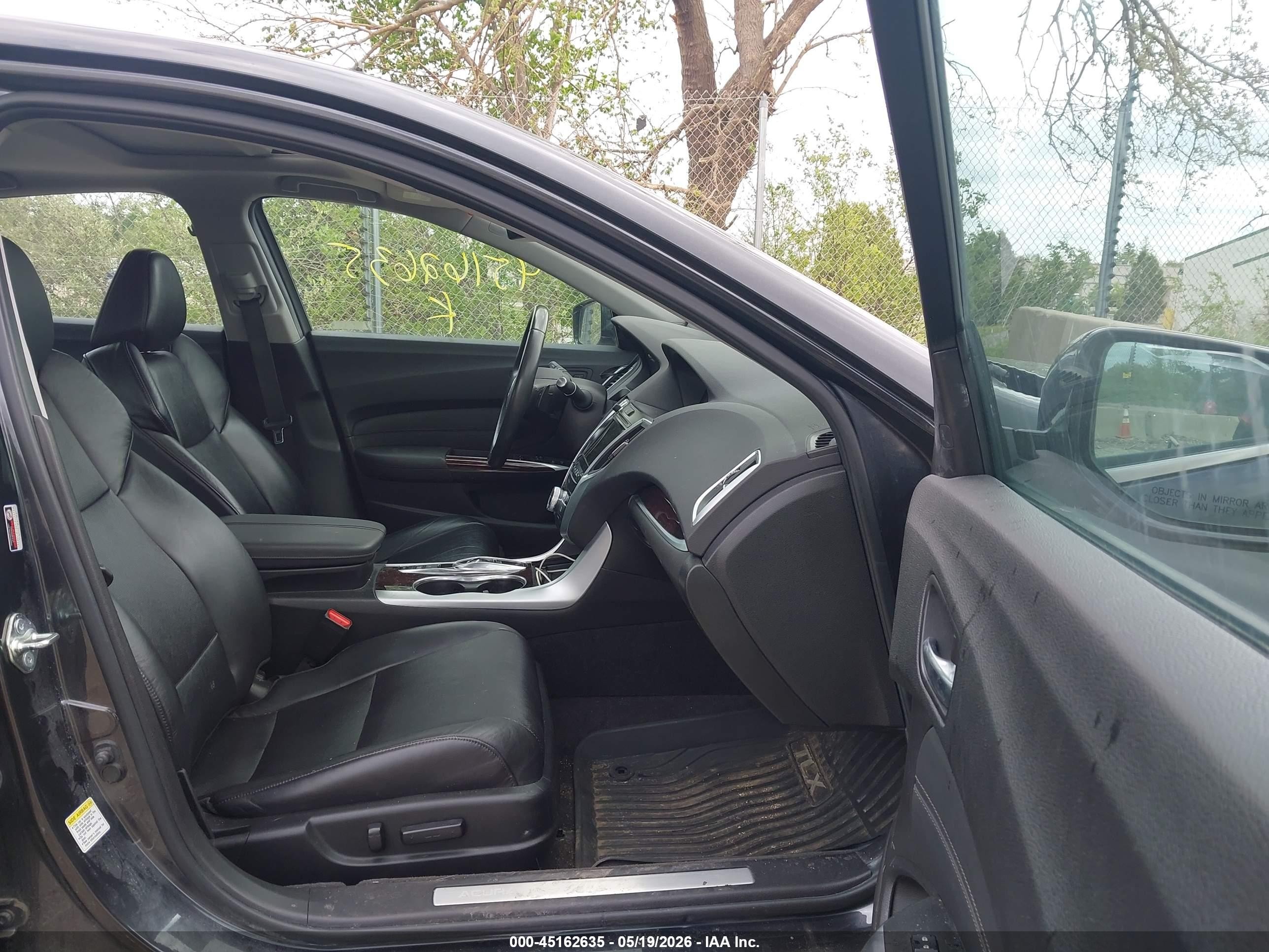 2015 Acura Tlx V6 Tech Gray vin: 19UUB3F52FA004779