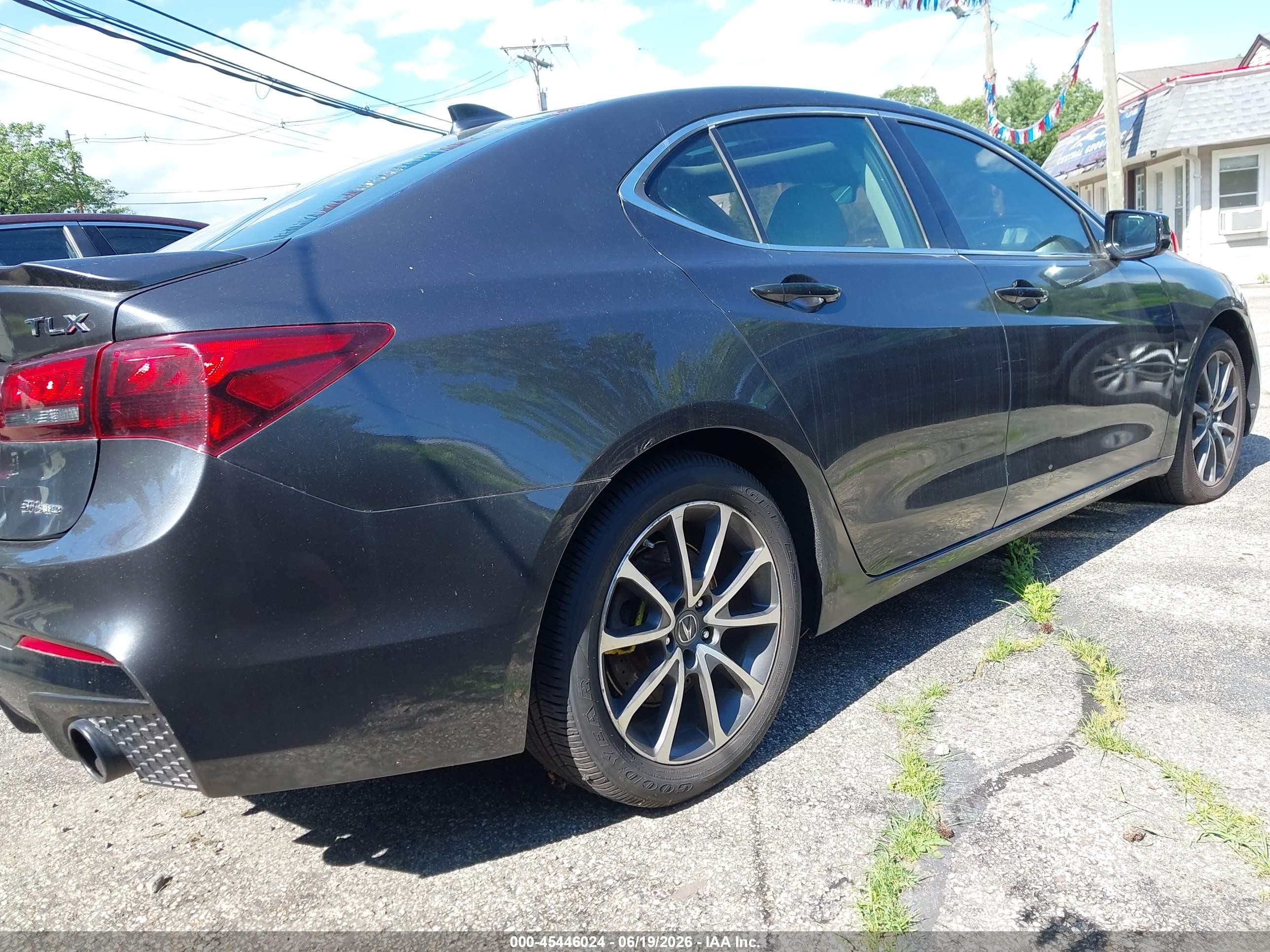 2015 Acura Tlx V6 Tech Серый vin: 19UUB3F52FA006712