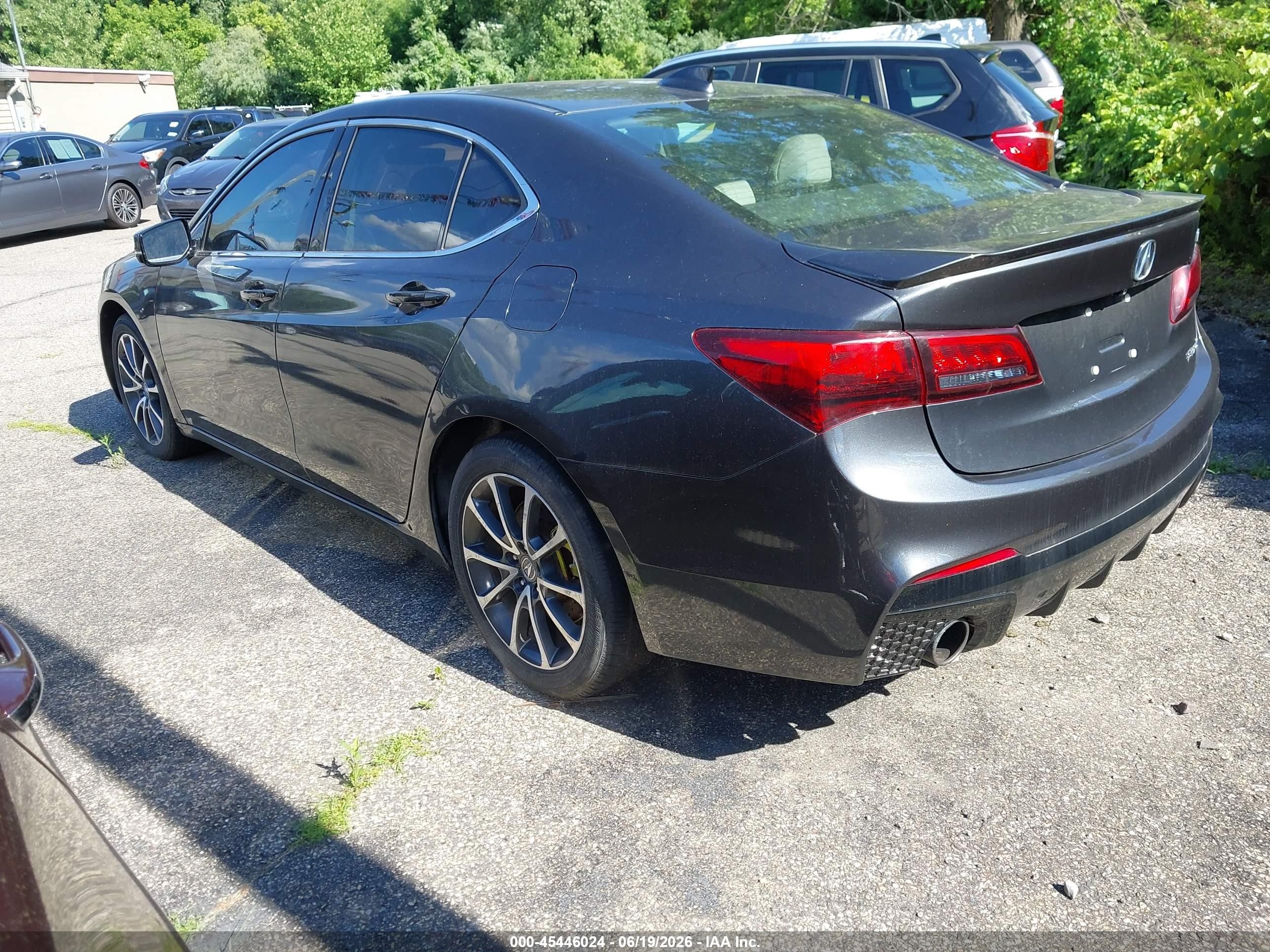 2015 Acura Tlx V6 Tech Серый vin: 19UUB3F52FA006712