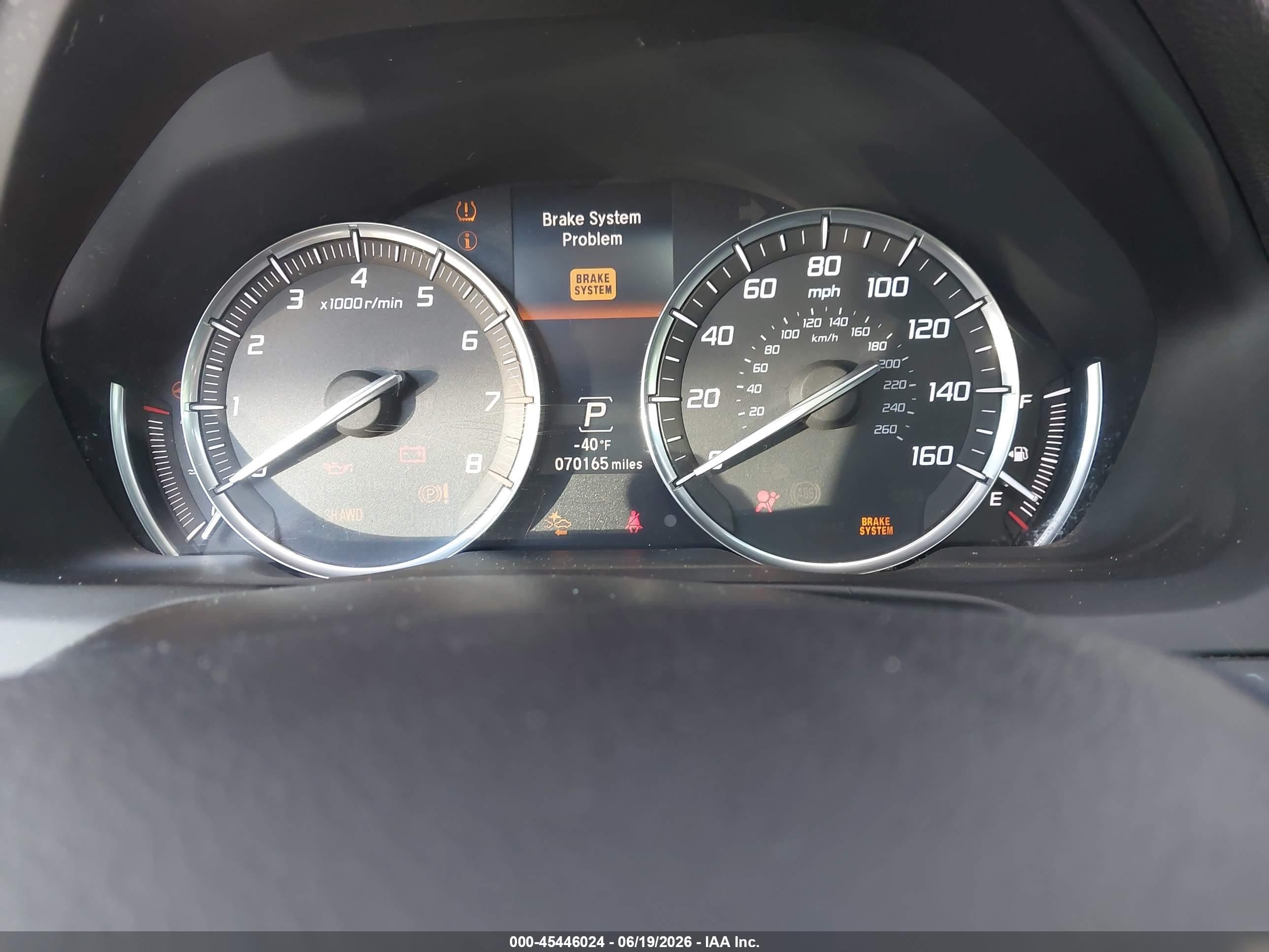 2015 Acura Tlx V6 Tech Серый vin: 19UUB3F52FA006712
