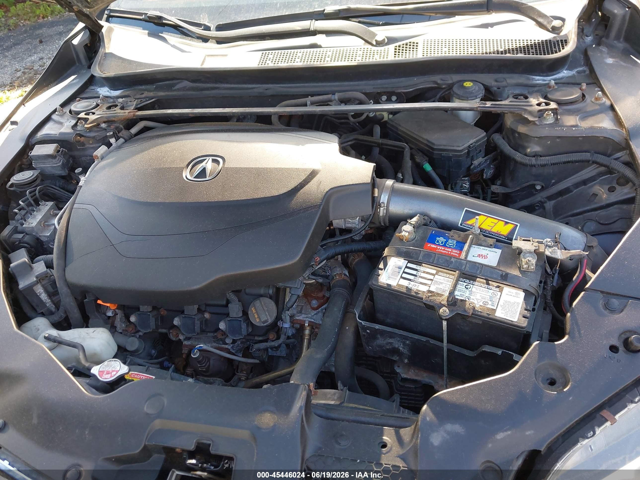 2015 Acura Tlx V6 Tech Серый vin: 19UUB3F52FA006712