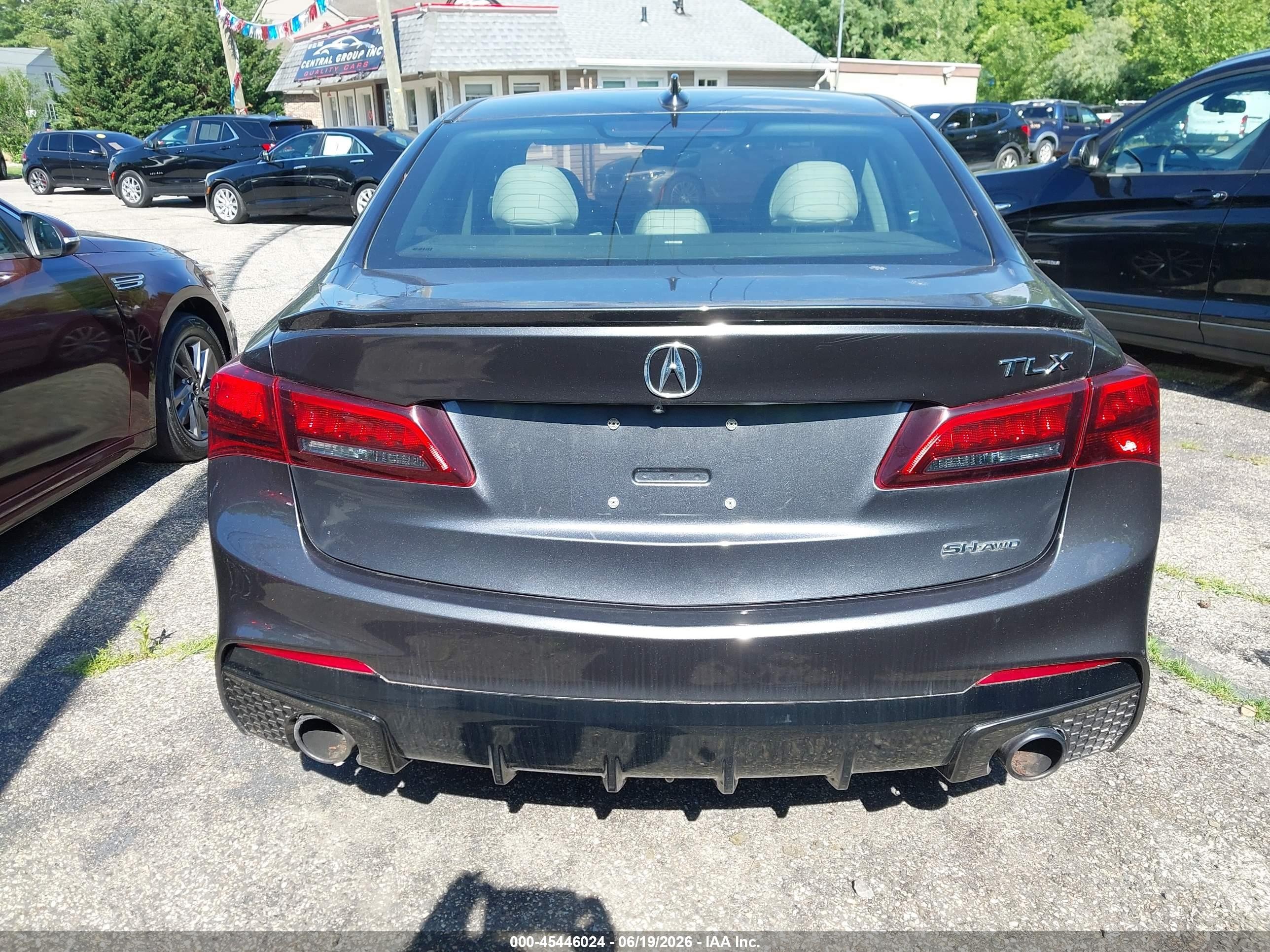 2015 Acura Tlx V6 Tech Серый vin: 19UUB3F52FA006712