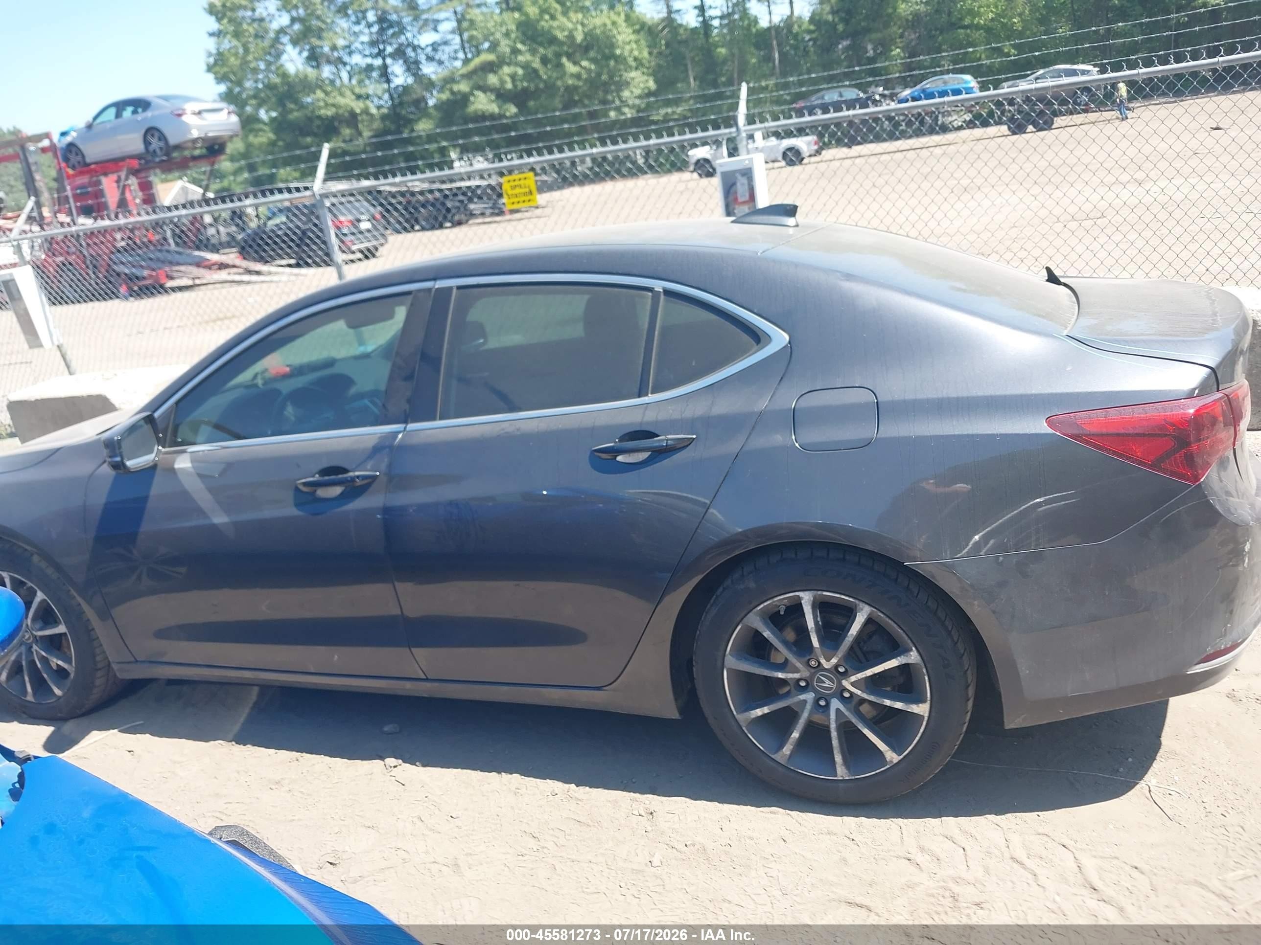 2015 Acura Tlx V6 Tech Gray vin: 19UUB3F52FA008167
